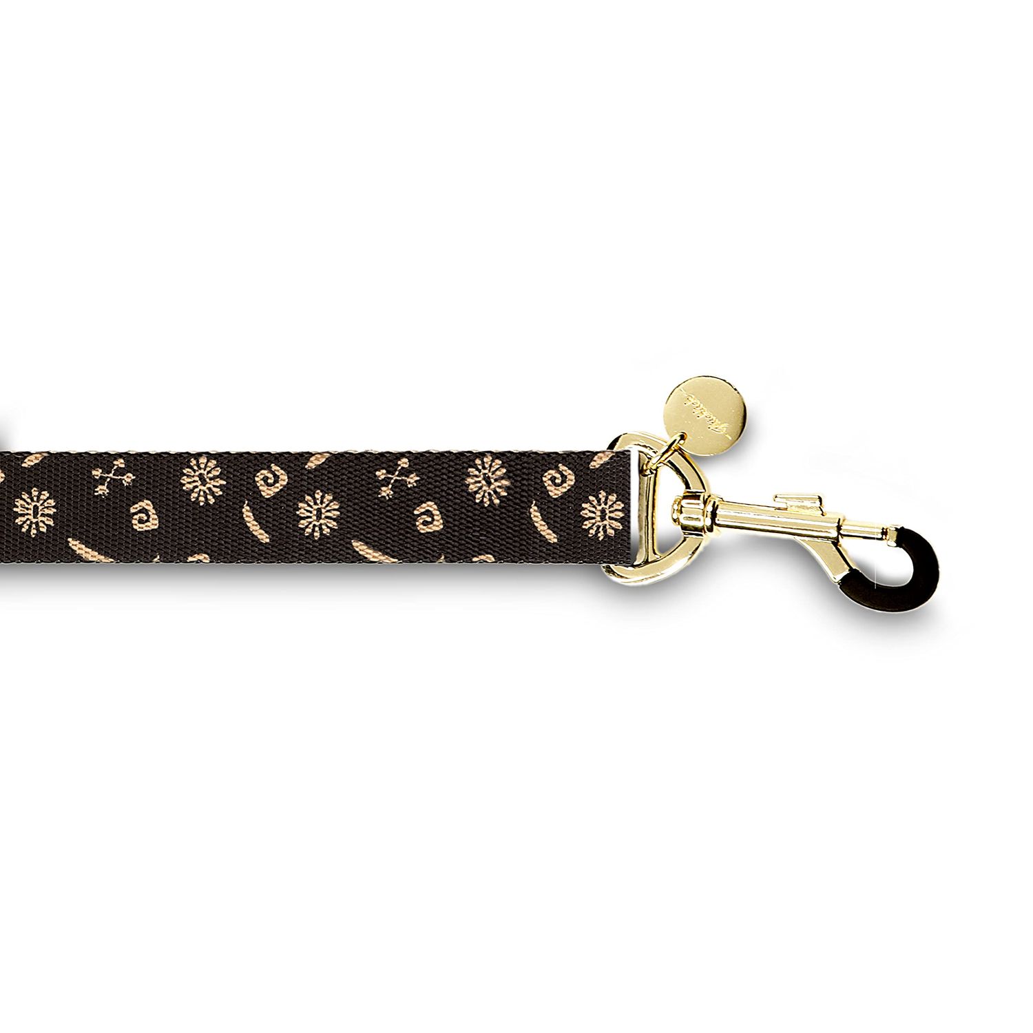 Glucklich Printed Pet Leashes for Walking & Training-with Gold Plated Metal Hook-- Puppy Leash for Small & Medium Dogs with Extra Wide Soft Neoprene Padded Handle… (S, Berlin)