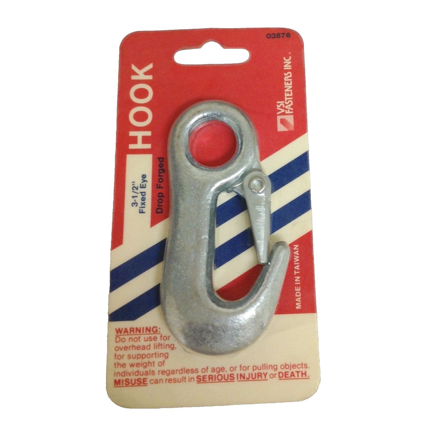 Pet Leashes, Animal Tie-Outs, Camping, Marine 3-1/2" Fixed Eye Snap Hook