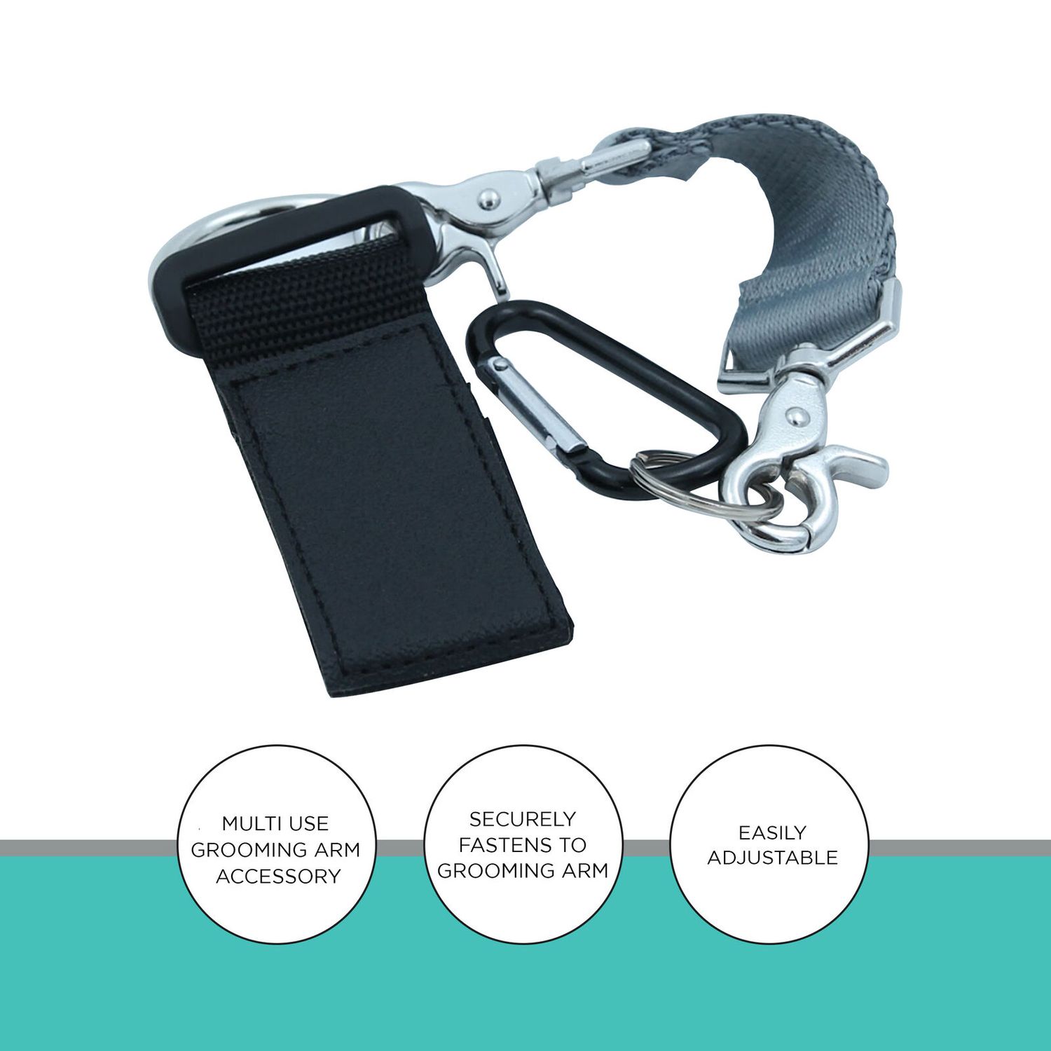 Groomer Essentials Adjustable Dog Grooming Arm Restraint – Multi-Use Pet Table