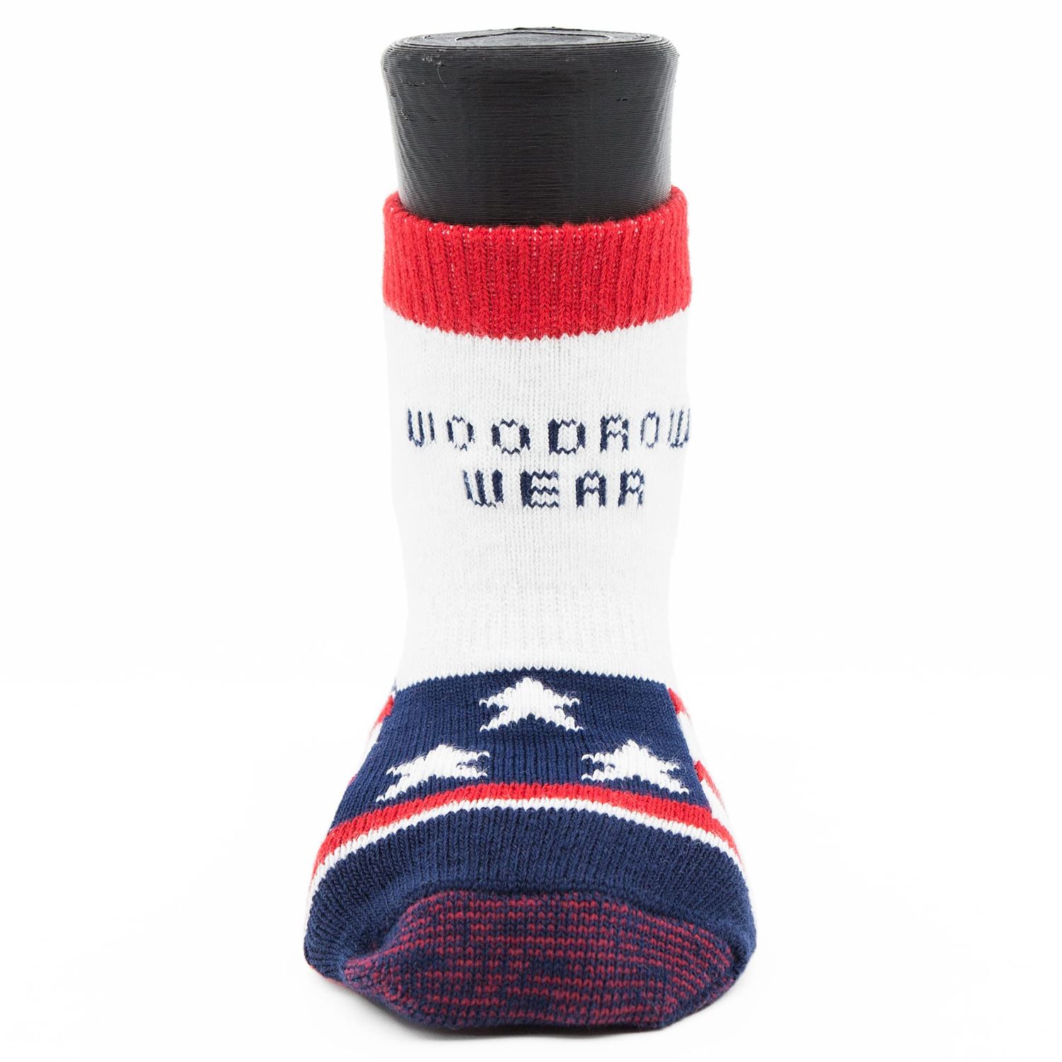 Woodrow Wear, Power Paws Advanced Dog Socks, American Flag, L, Fits 75-95 pounds