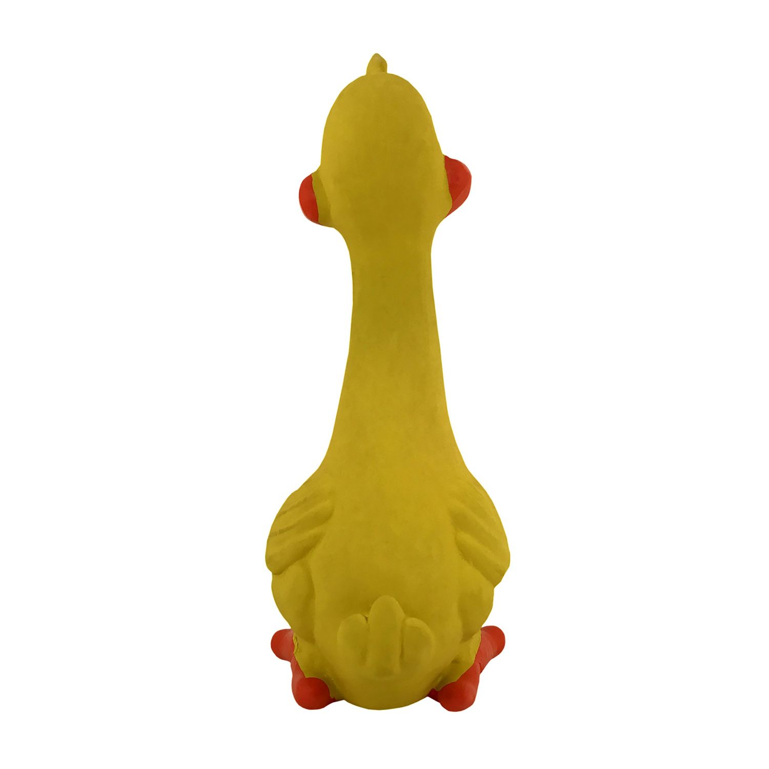 KINREX Dog Chew Toys - Duck Squeaky Toy - Yellow Duck Interactive Play Dog Toys -Yellow Rubber Squeeze Squeaky and Screaming Duck for Pets or Kids, Rubber Play Fetch, 7.5" Long