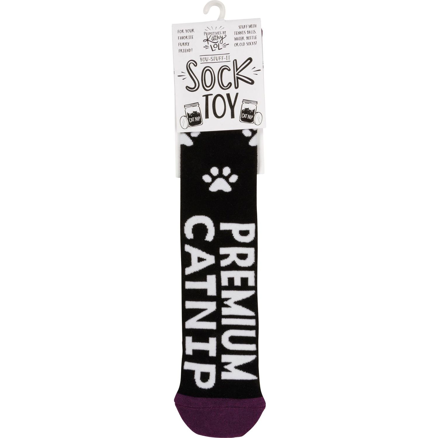 Premium Catnip Cat Sock Toy
