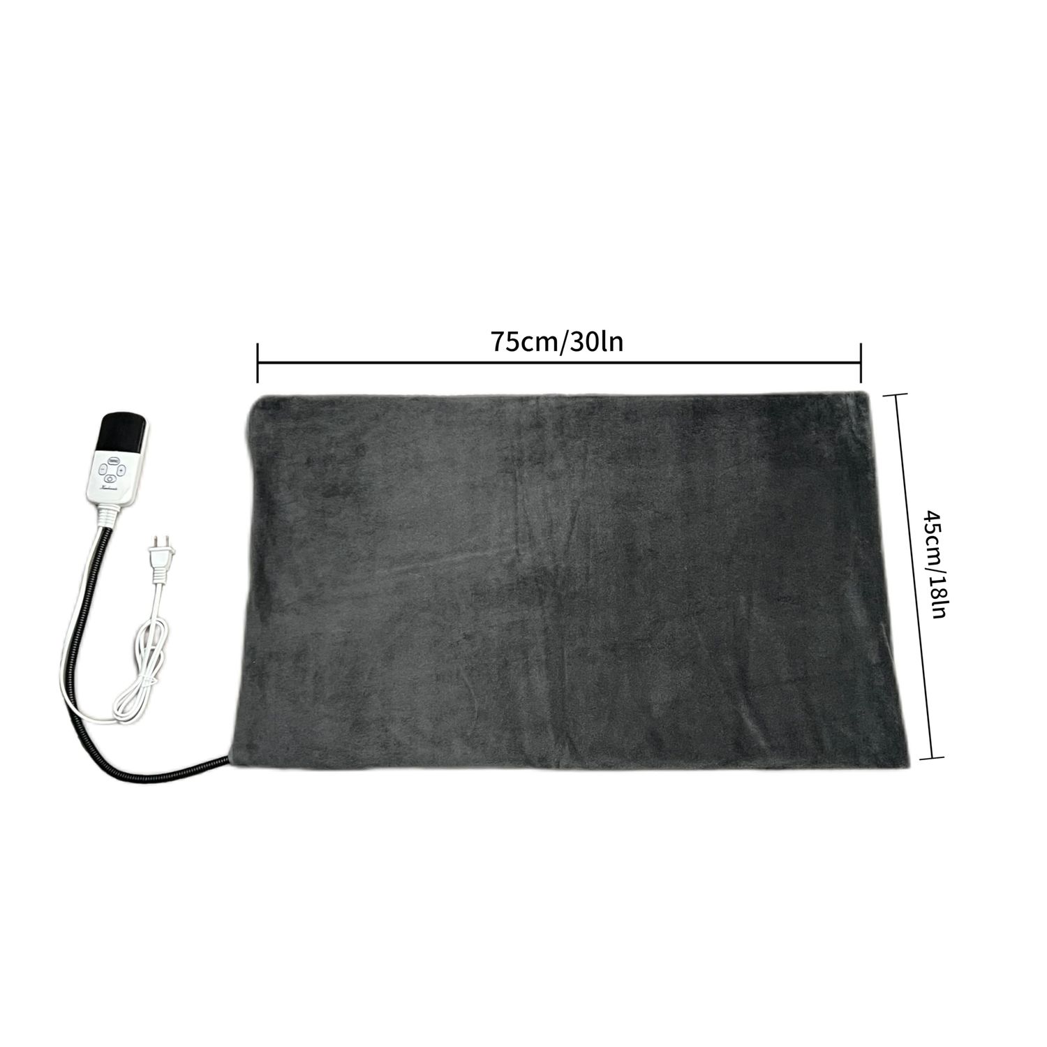 Pet Heating pad，Dog and cat Electric Heating pad, 9 Adjustable Temperature Control Indoor Waterproof, Thermostatic electrict Blanket, pet Heating mat with Chew Resistant Steel Coard