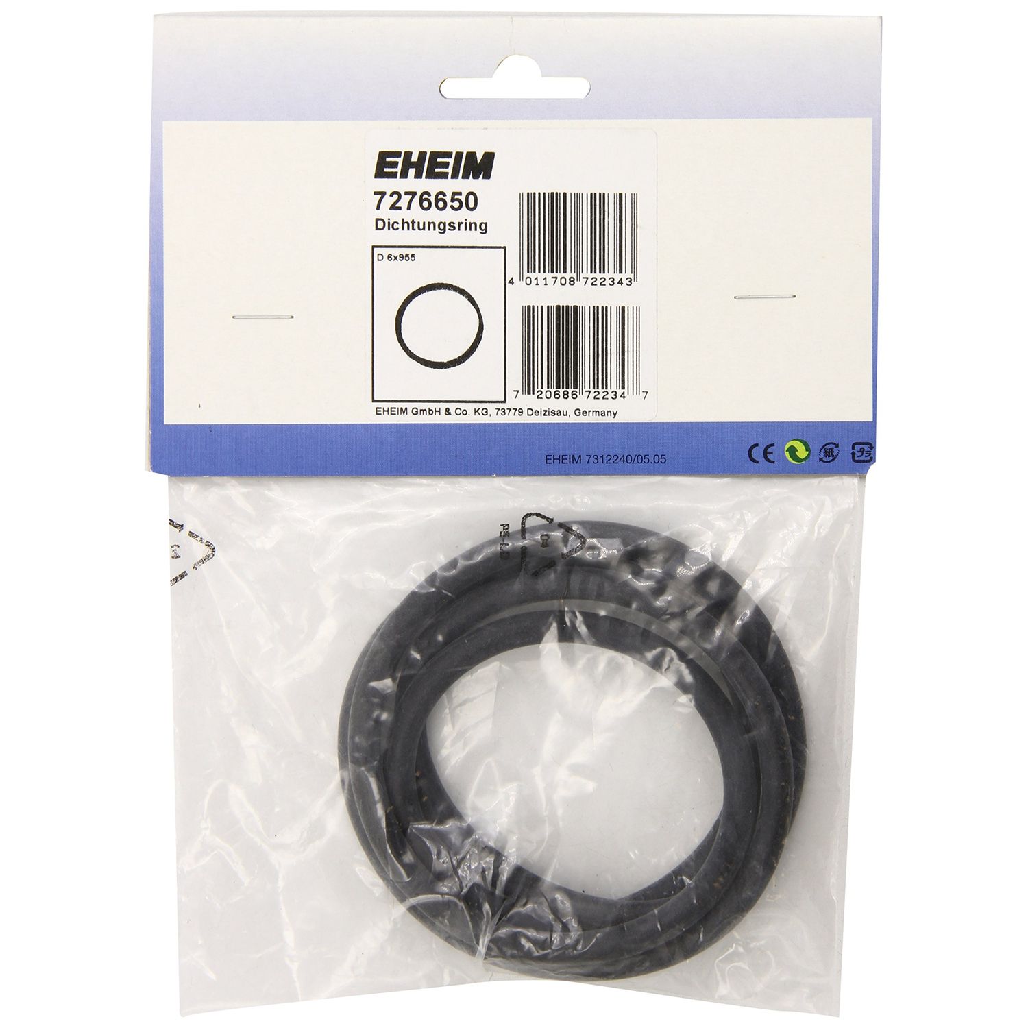 Eheim AEH7276650 Canister O-Ring 2250/60 for Aquarium Water Pump