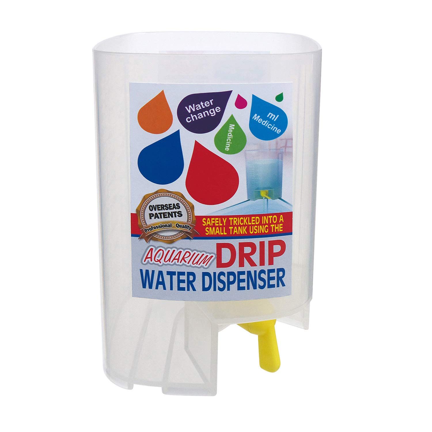 Aquarium Drip Water Dispenser water conditioner aquarium ich aquarium conditioner water clarifier fish tank cleaner saltwater aquarium water treatment shrimp aquarium aquarium water conditioner