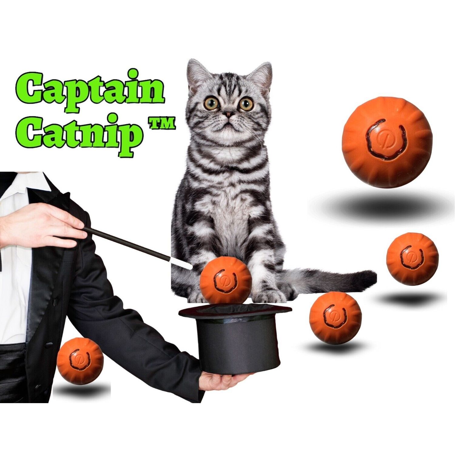Smart Cat Toy Ball Electronic Interactive USB Automatic Movement Cats Love It