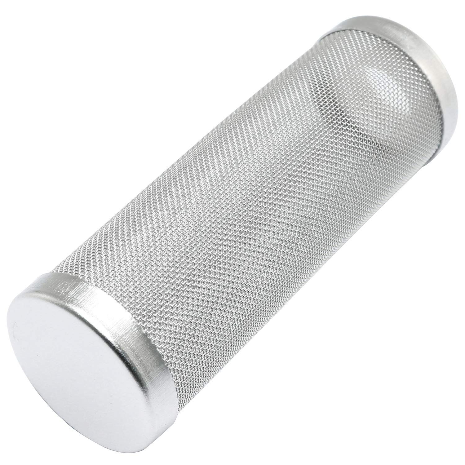 DGZZI Aquarium Tank Filter 16mm Stainless Steel Mesh Strainer Pre-Filter Tube Intake Filter