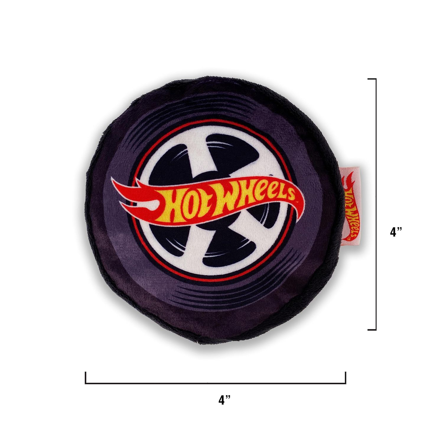 Megatoys Hot Wheels Plush Car Pet Bed- Themed Blue Plush Pet Bed for Dogs and Cats – Comfortable Pet Bed with Toy Steering Wheel and Tire, Car Design
