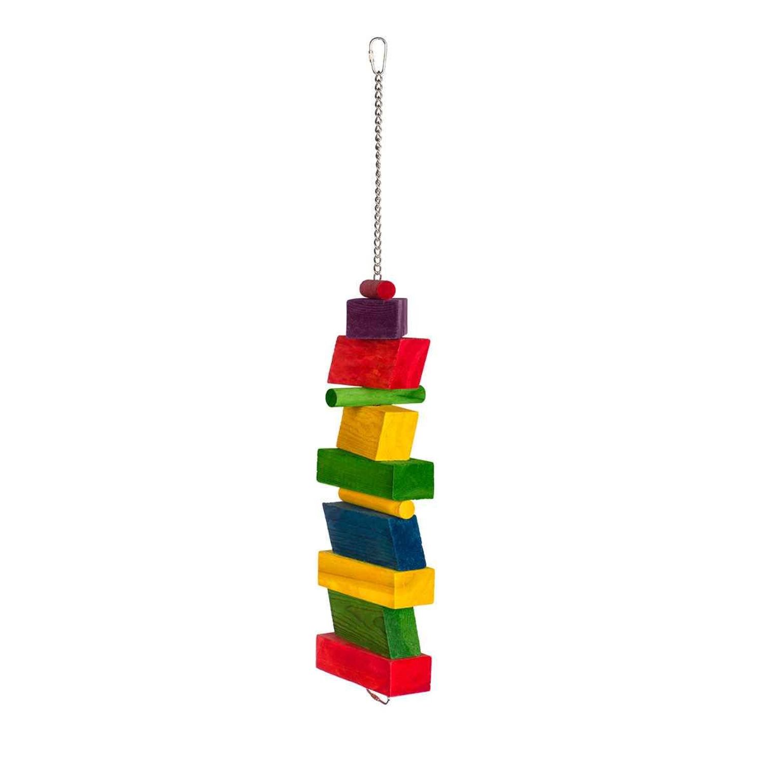 Prevue Pet Products 60945 Bodacious Bites The Bridge Bird Toy, Multicolor