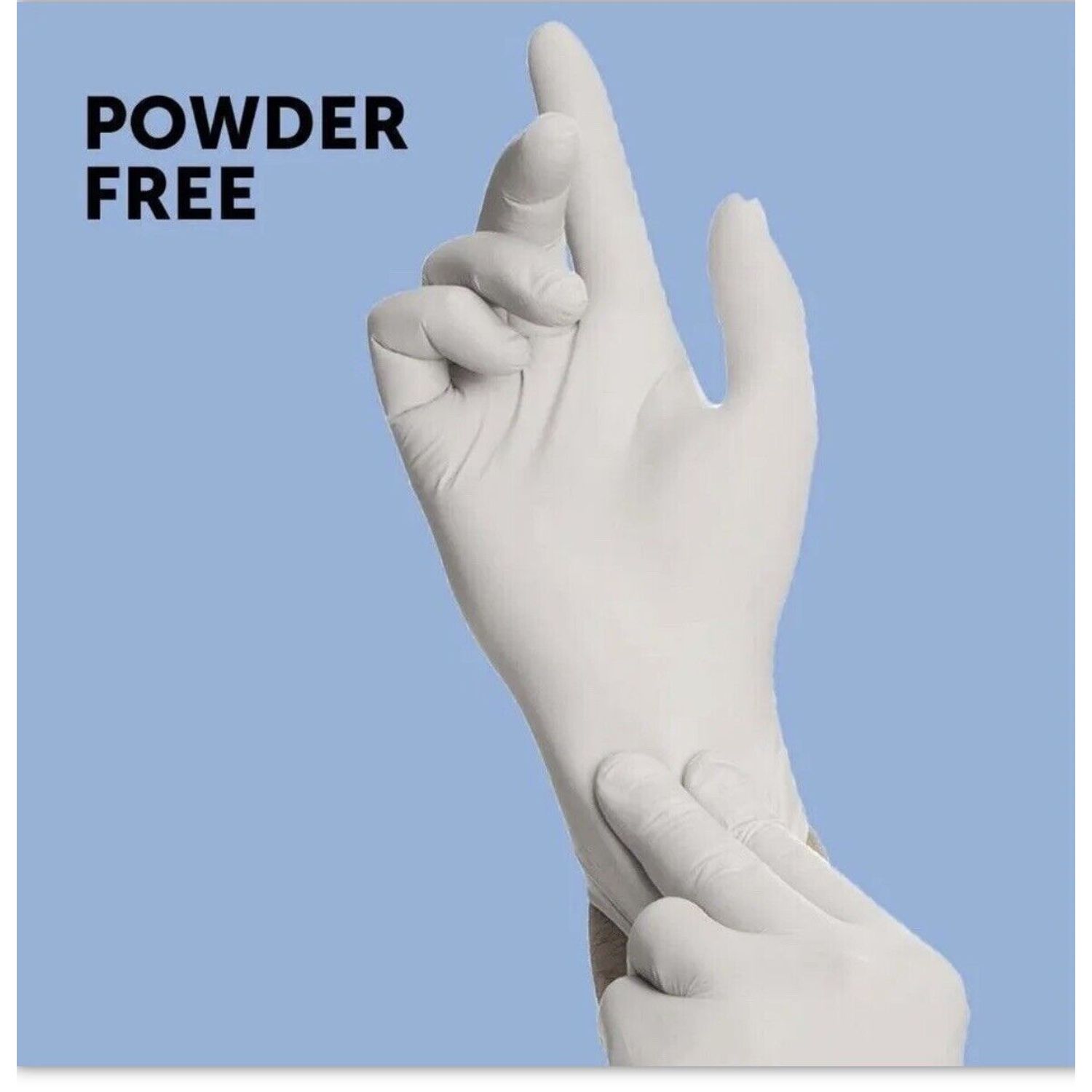 Medium Halyard Sterling Nitrile Exam Gloves (2500 counts) 41659 02 or 07 or 06
