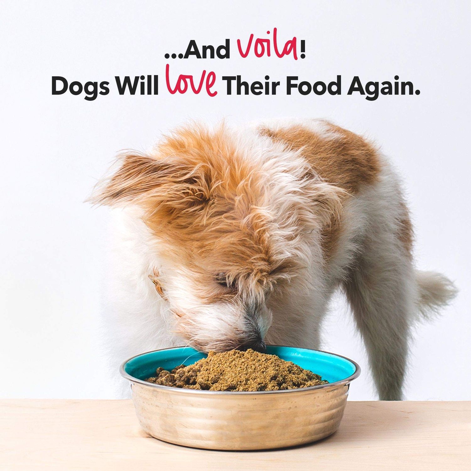 iHeartDogs Dog Food Topper - Freeze-Dried Raw Dog Food Seasoning - Grain Free Superfood Meal Mixer (Beef, 3 Ounce)