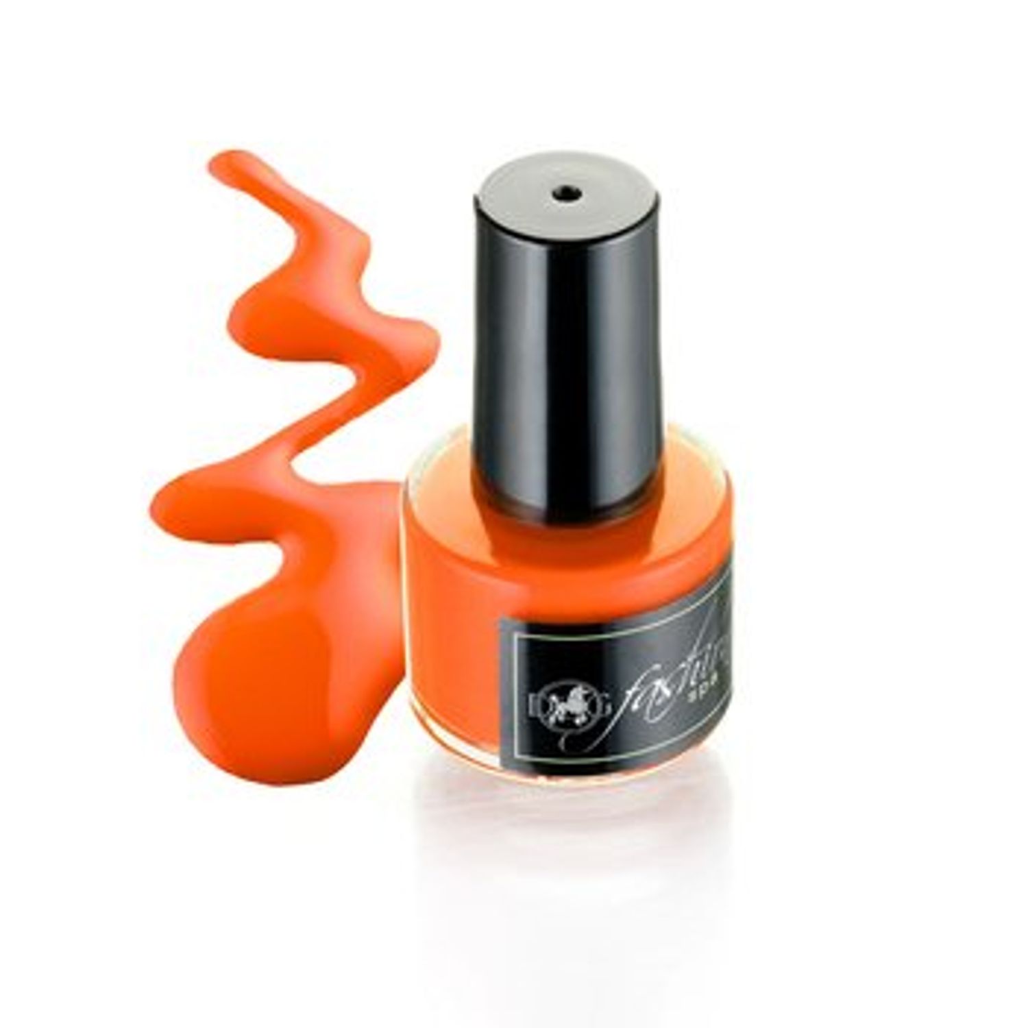 Dog Fashion Spa 'Disco Paw Vibrant Orange' Non-Toxic Nail Polish for Dogs, 8ml