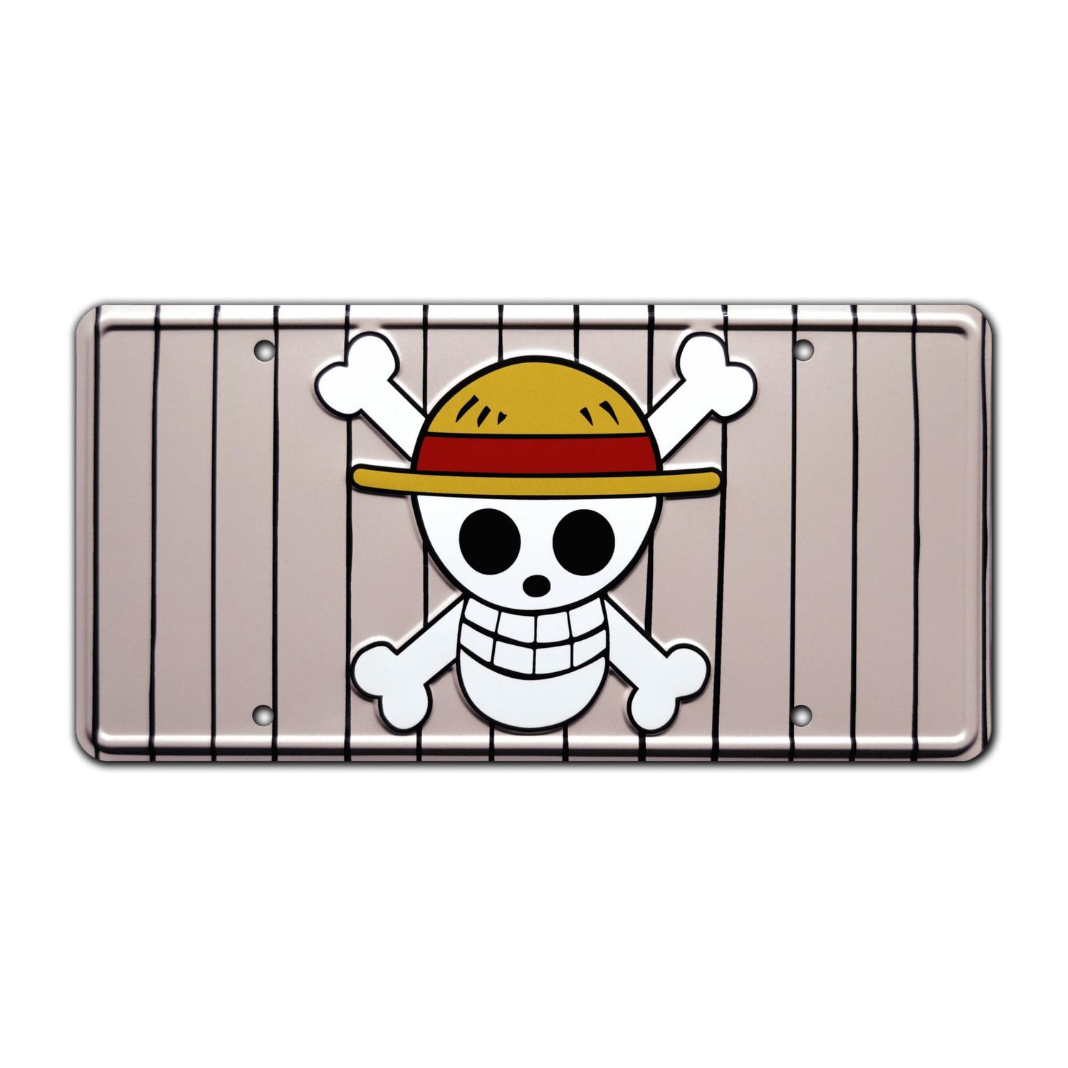 One Piece | The Going Merry | Metal Stamped License Plate