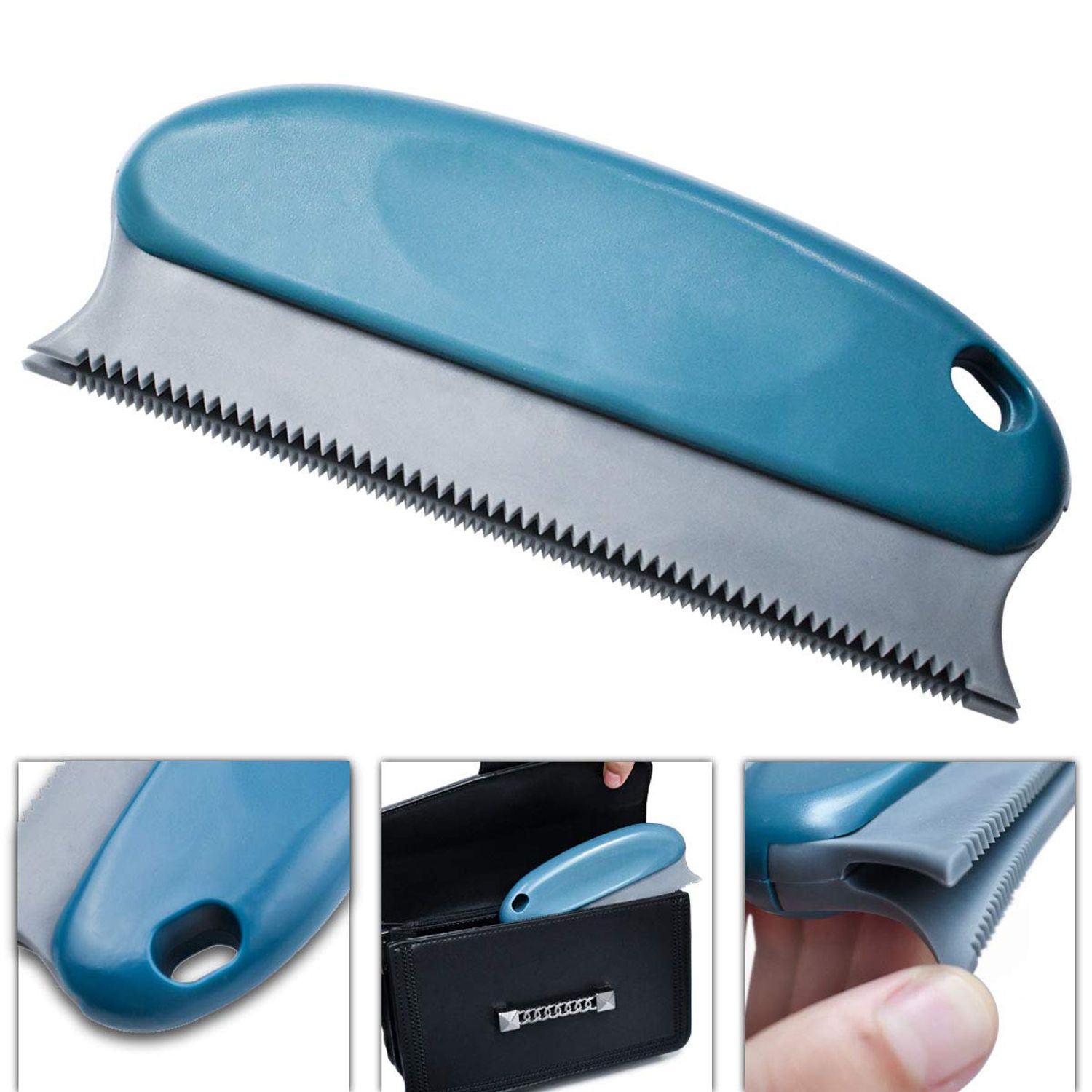 Pet Hair Remover Brush Cat Dog Hair Remover Comb Pet Hair Detailer for Car Inter
