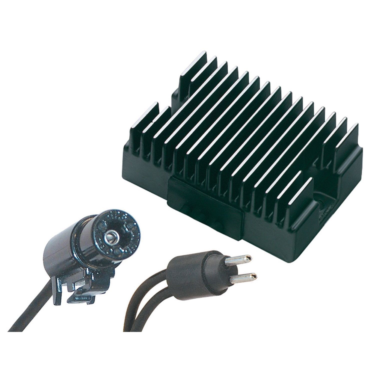 ACCEL 201130B Electronic Voltage Regulator - Black