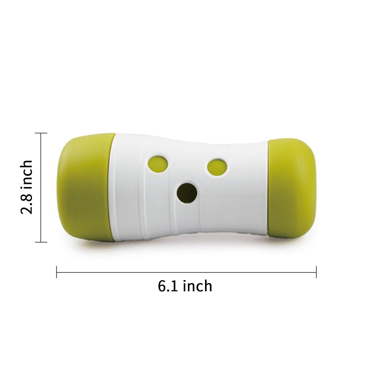 ALL FOR PAWS Dog Treat Roll Interactive Dog Treat Dispenser Durable Dog Chew Toy Balland Tooth Cleaning Toy