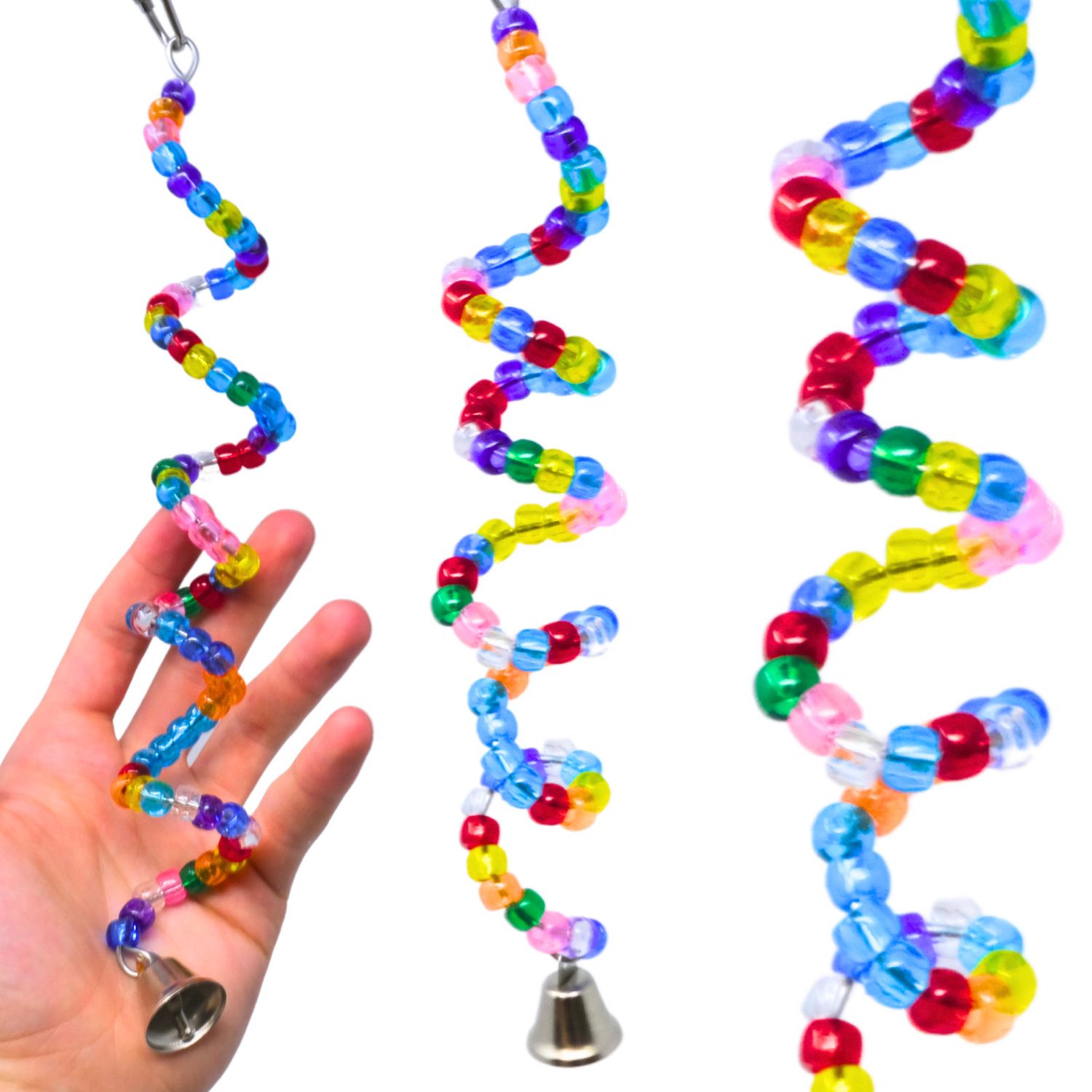 Bonka Bird Toys 869 Millet Holder Small Parrot Cage Treat Dispenser Budgie Pet