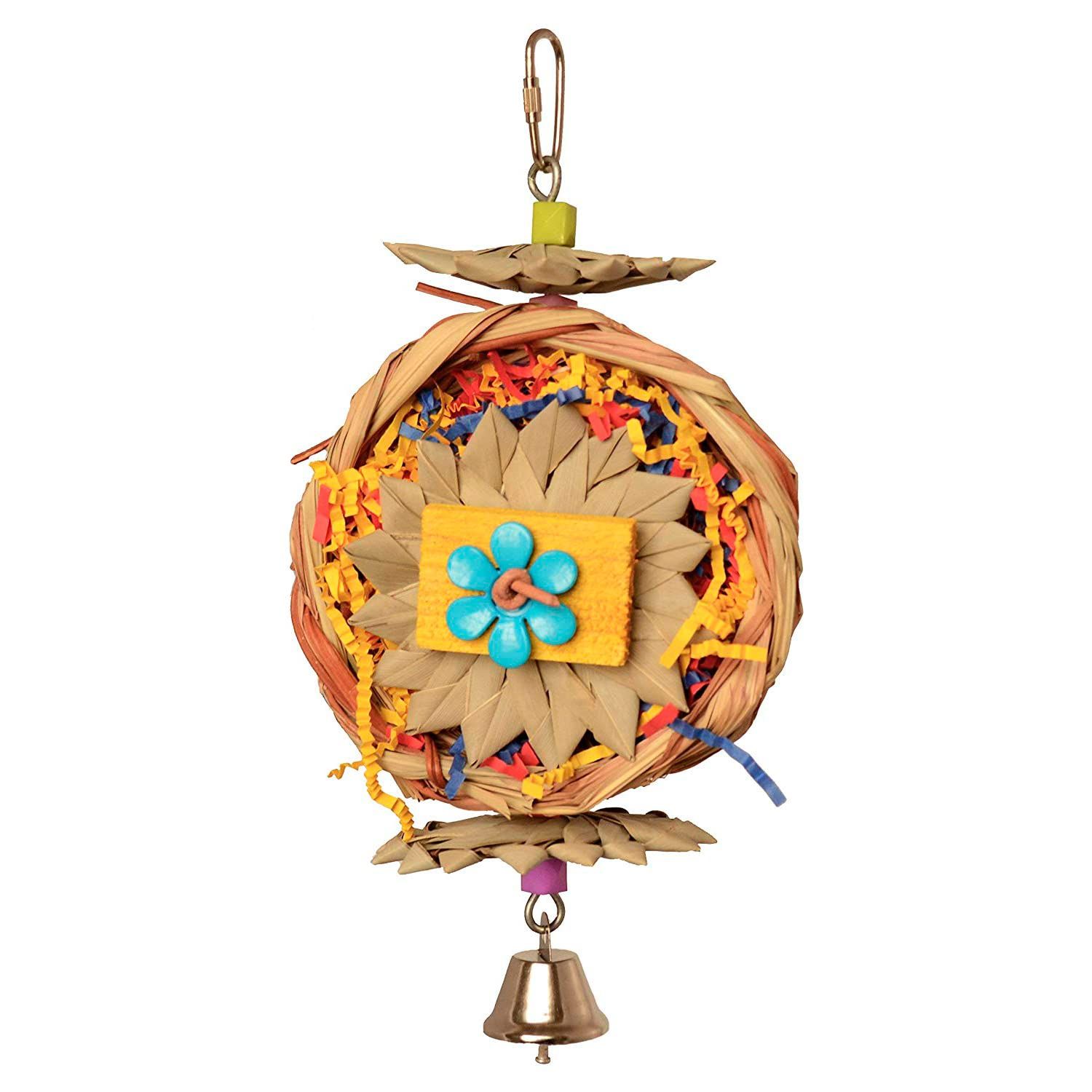 Super Bird Creations SB611 Beakwhich Bird Toy - Interactive, Engaging Play Accessory, Ideal for Medium-Sized Parrots, Perfect for Chewing and Mental Stimulation - Durable Construction, 9" x 5" x 4"