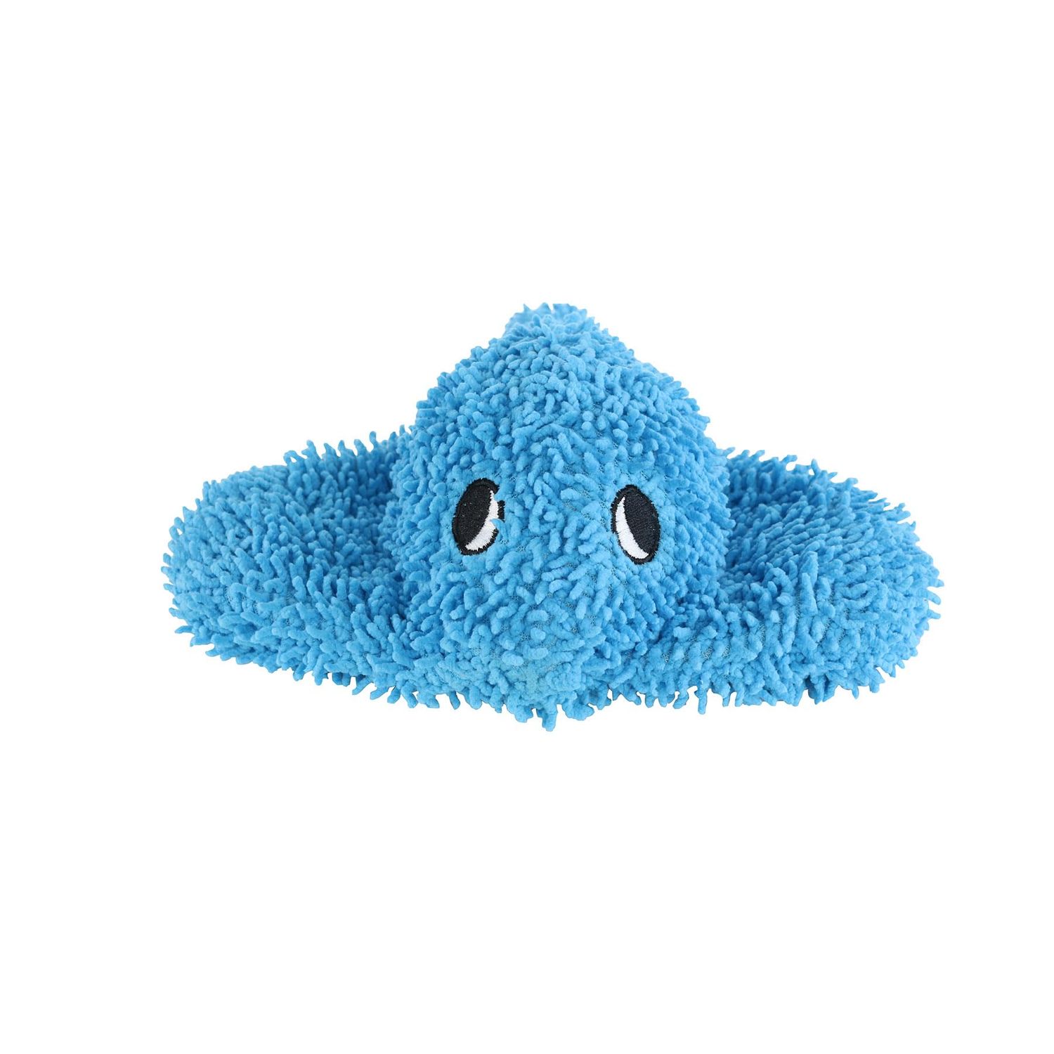 MIGHTY- Microfiber Ball- Medium- Stingray - Made with Squeaker Balls and Minimal Stuffing. Strong & Tough. Interactive Play. Dog Toy Machine Washable & It Floats