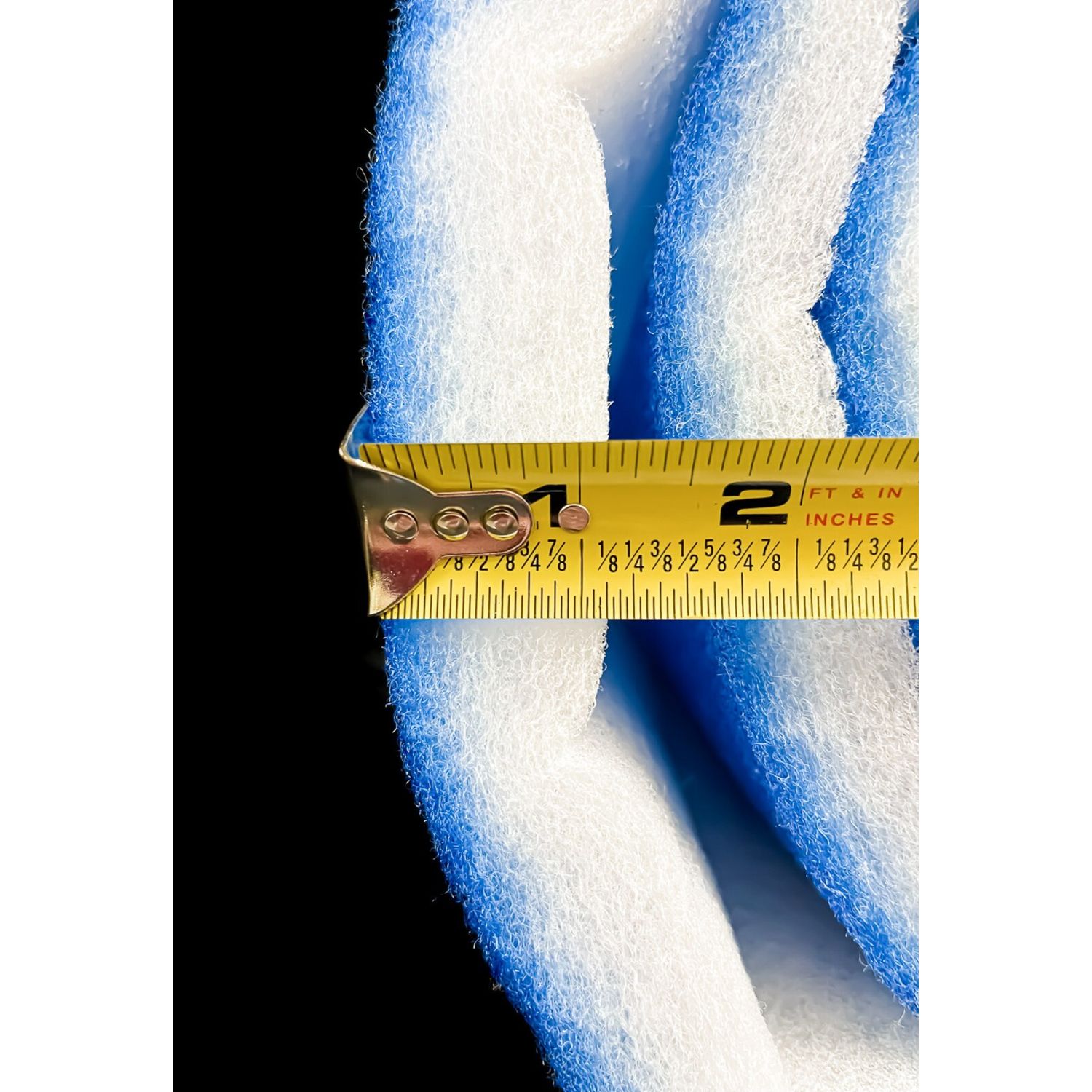 10-FT ROLL BLUE BONDED AQUARIUM FILTER MEDIA PAD 12" X 120" FILTER FIBER FLOSS