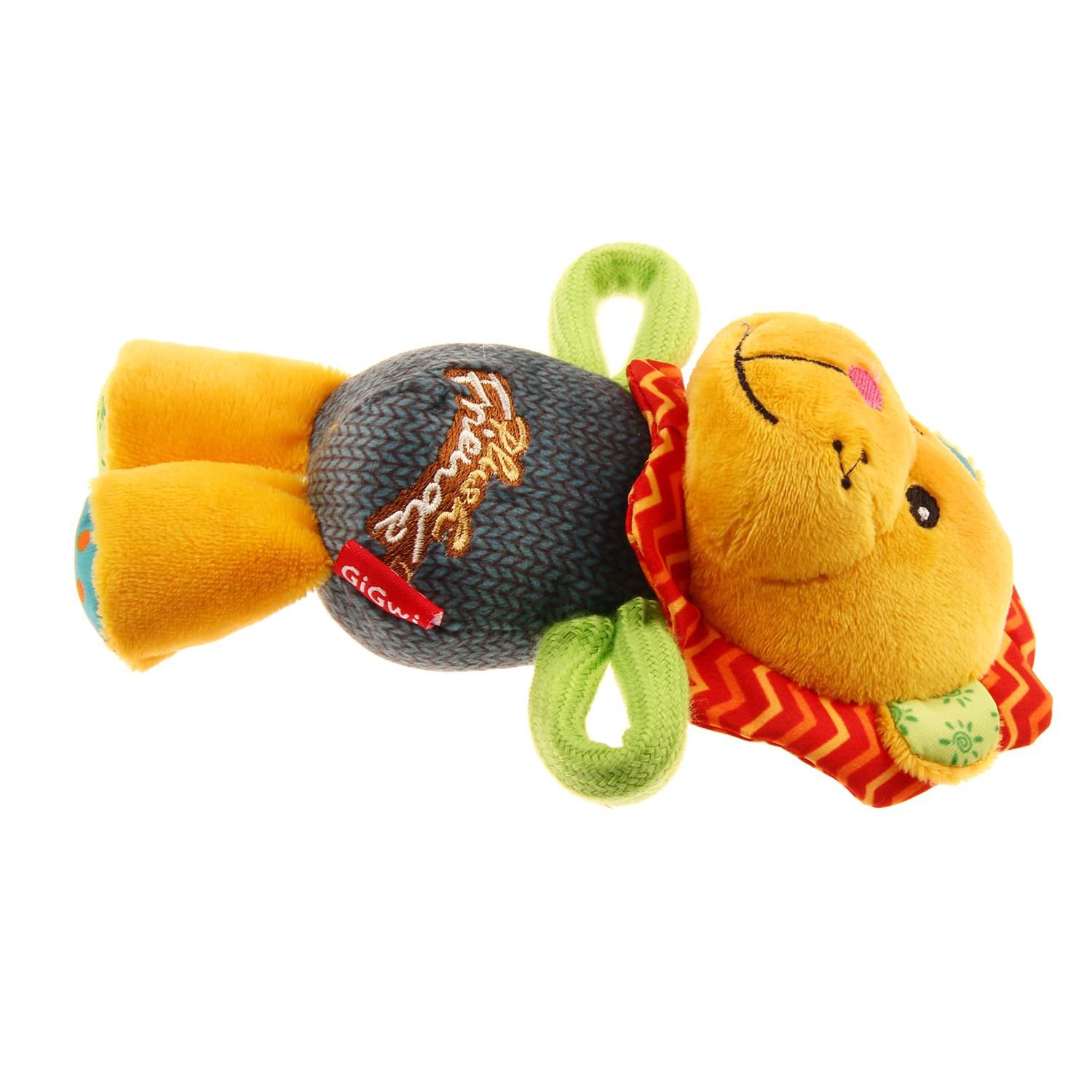 GiGwi Dog Toys Plush Friends Puffy Animal Lion