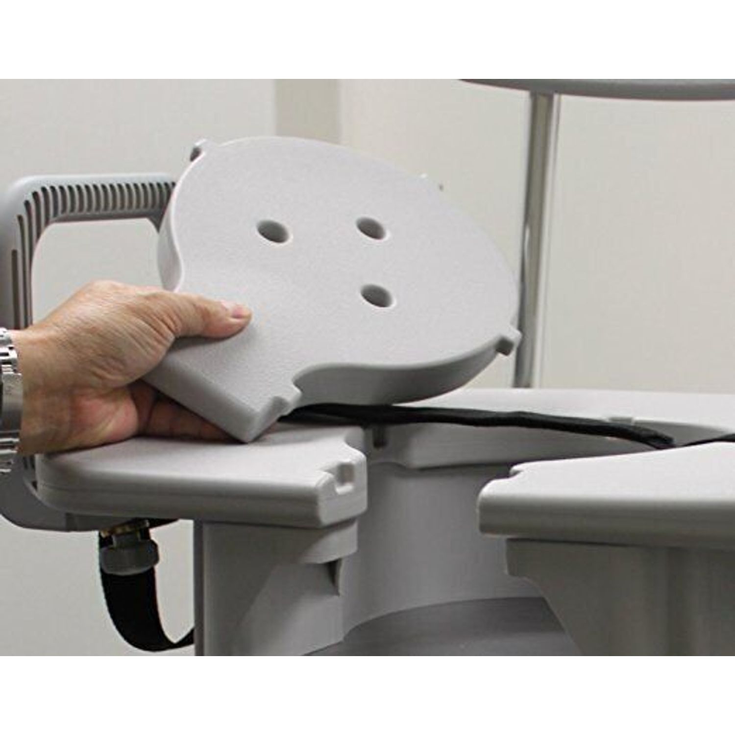 Snap-n-Save 77663 Sliding Shower Chair Bath Transfer Bench Cut Out Swivel Seat