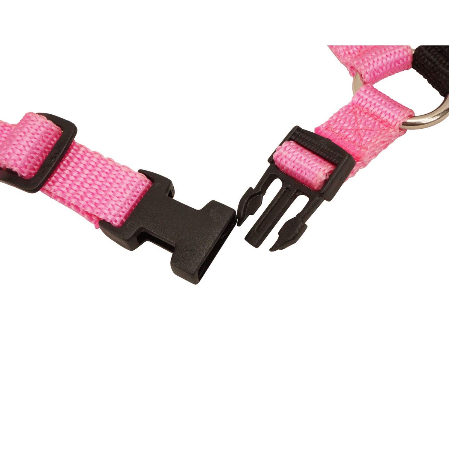 cuteNfuzzy Comfort Walk Dog Harness, Pink, Medium