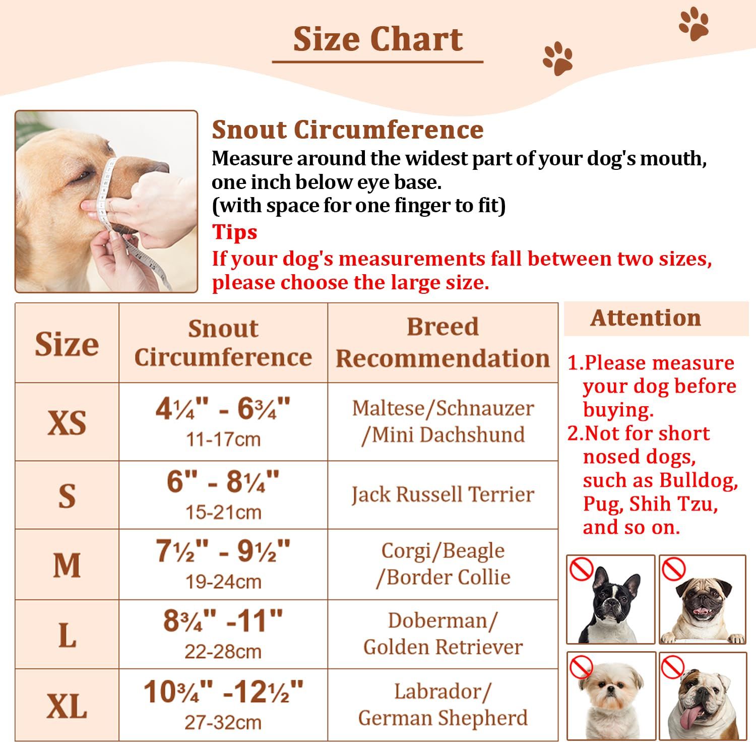 Dog Muzzle, Breathable Mesh Muzzles for Small Medium Large Dogs, Chihuahua Muzzle for Biting and Chewing, Adjustable Puppy Muzzle for Jack Russell Terrier, Dachshund, Beagle, Golden Retriever