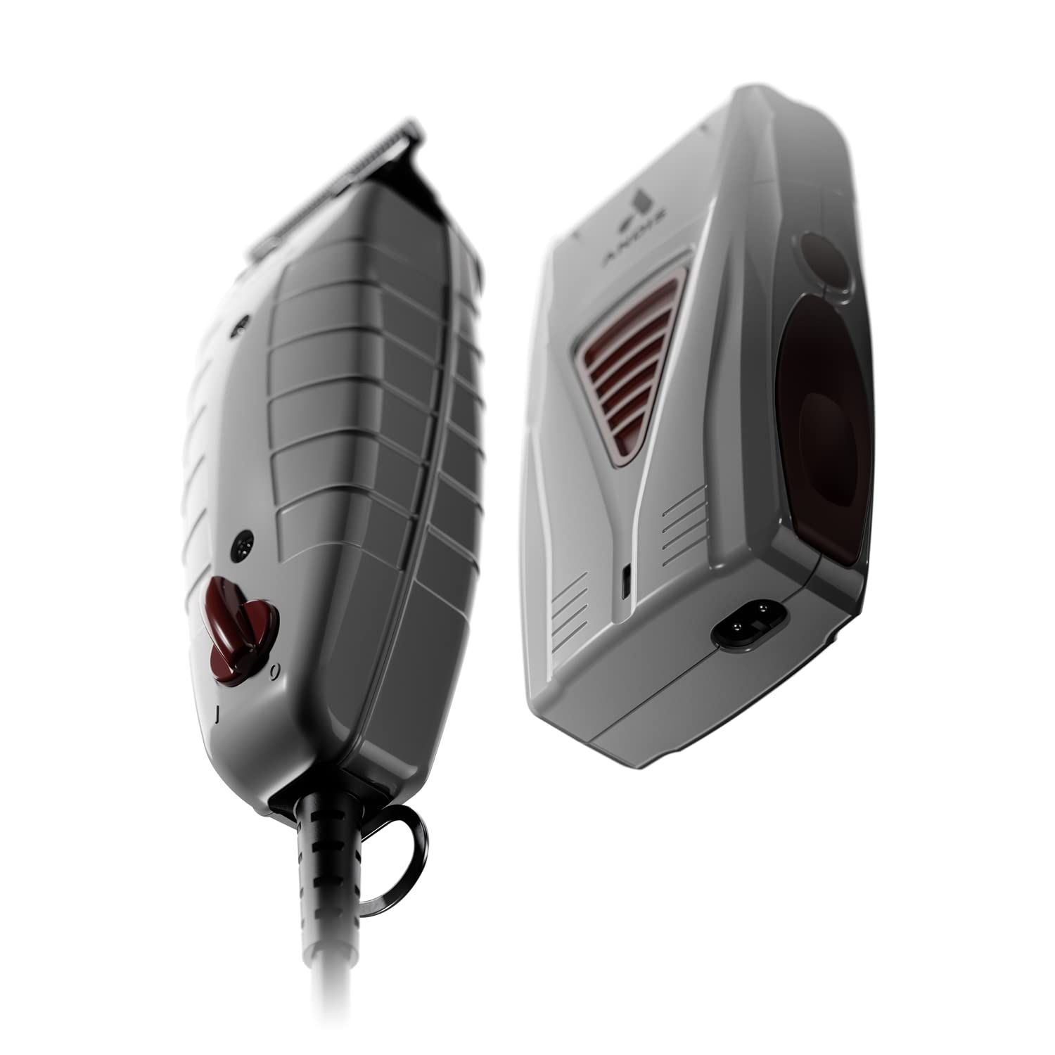 Andis 17270 Finishing Combo T-Outliner Trimmer & Pro Foil Lithium Titanium Foil Shaver - Professional Finishing Hair Clippers and Trimmer Kit for Men