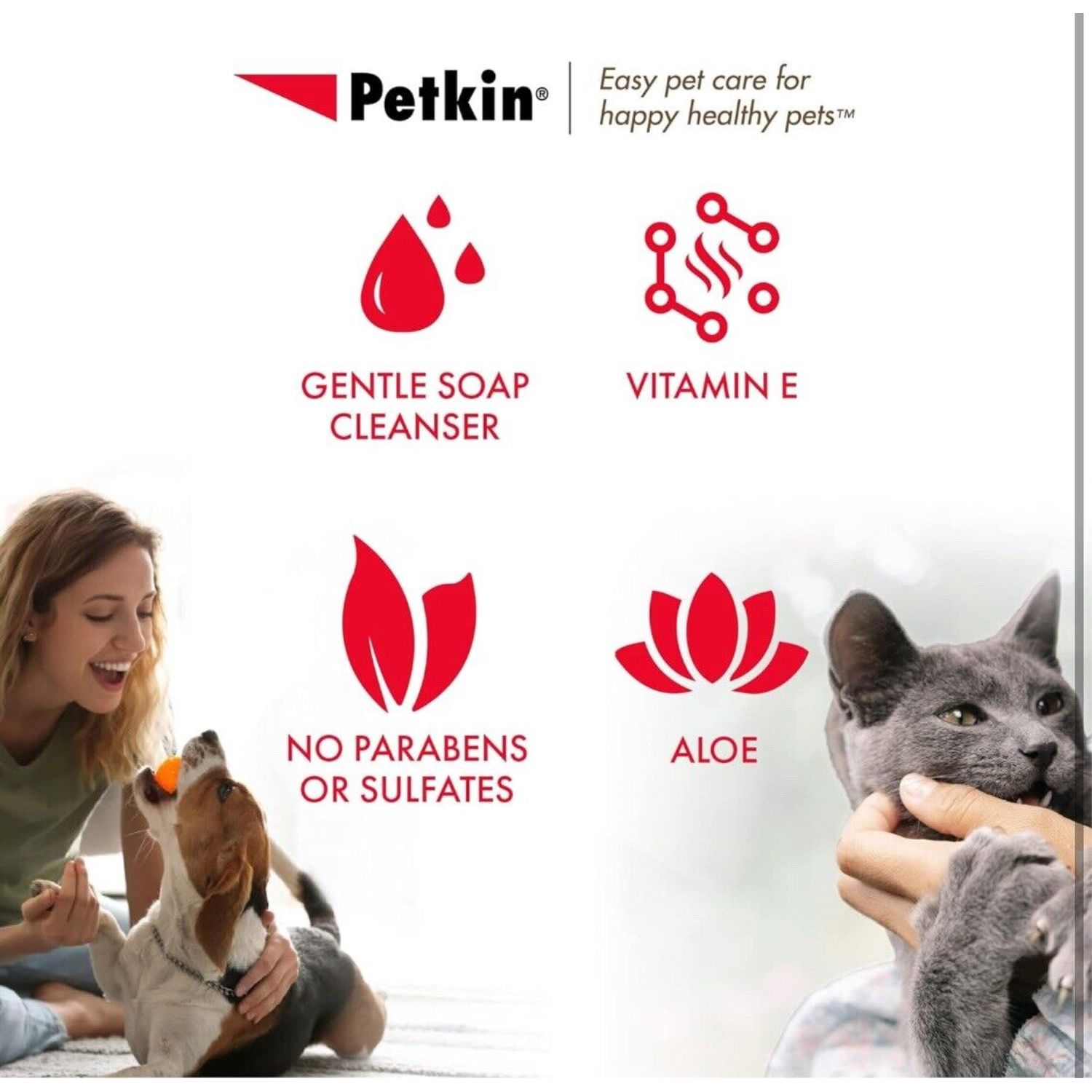 PetWipes 200 Grooming Pet Wipes for Dogs & Cats for Face Paws Ears Eyes Body