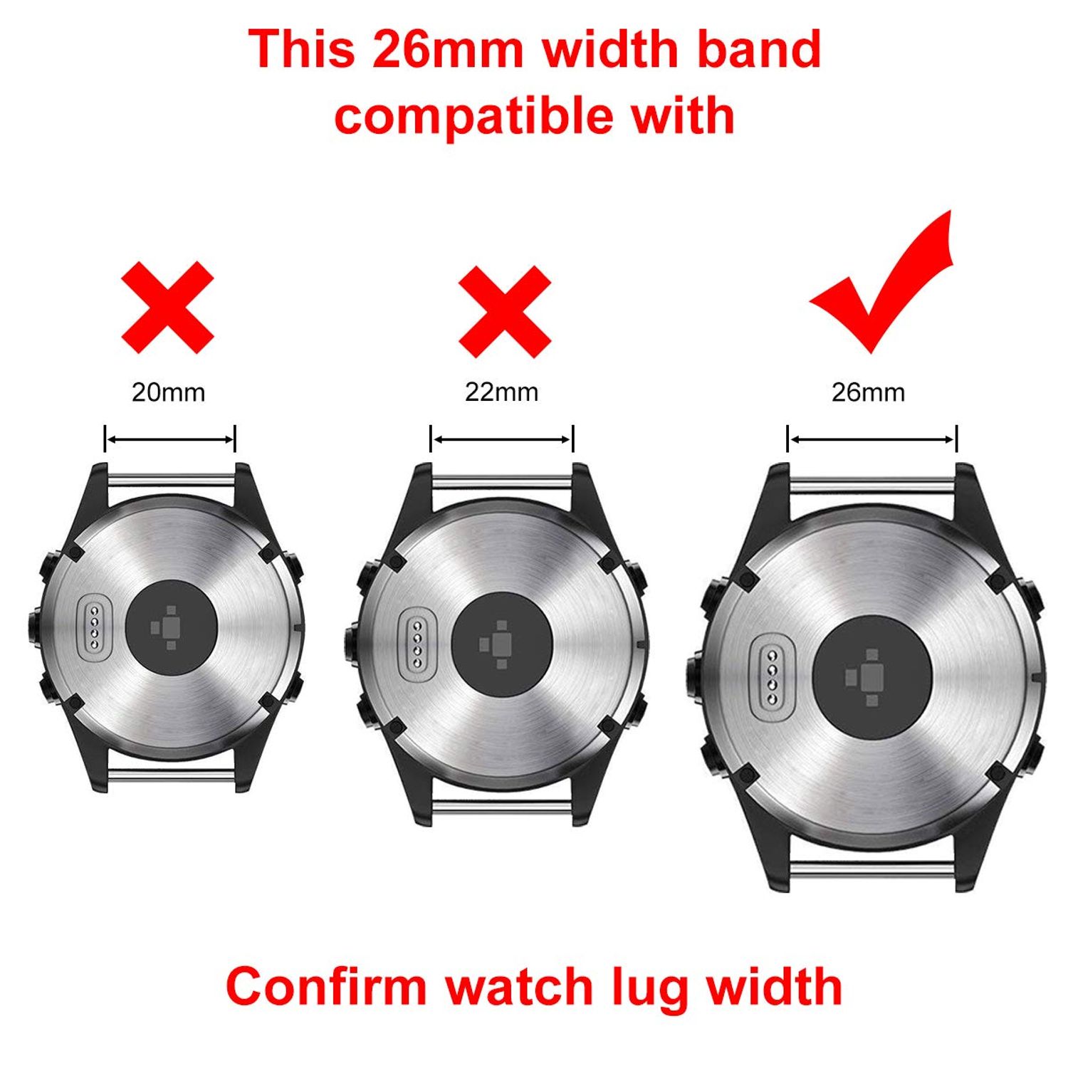 LDFAS Fenix 7X/6X/5X Plus Band, Natural Wood Red Sandalwood Stainless Steel Metal Watch Band, 26mm Quick Release Easy Fit Strap Compatible for Garmin Fenix 7X/6X Pro/5X/5X Plus/3HR/Descent Mk2