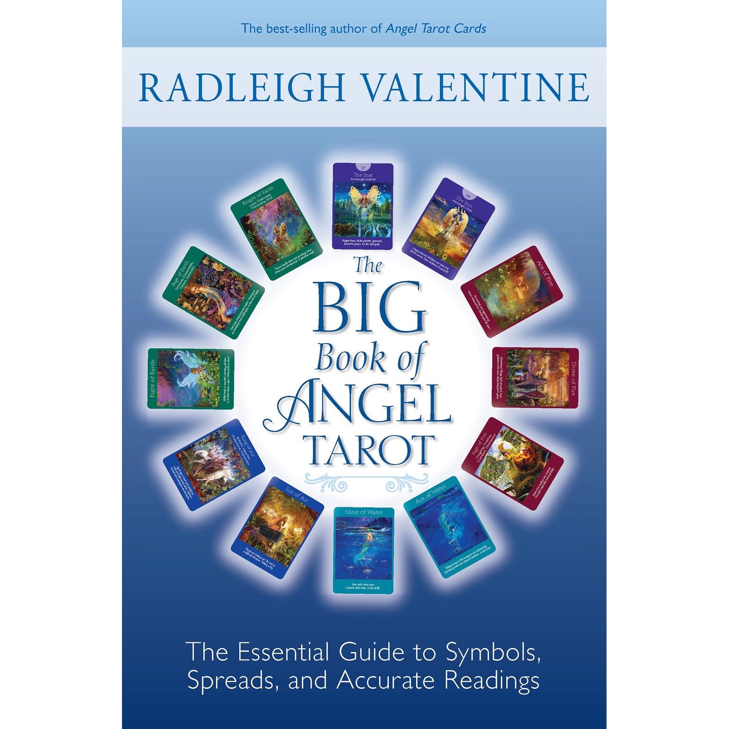 Publisher: Hay House Angel Tarot Cards Deck and Full Size Book by Radleigh Valentine (Author), Steve A. Roberts (Contributor - Same Deck and Book That Featured Doreen Virtue