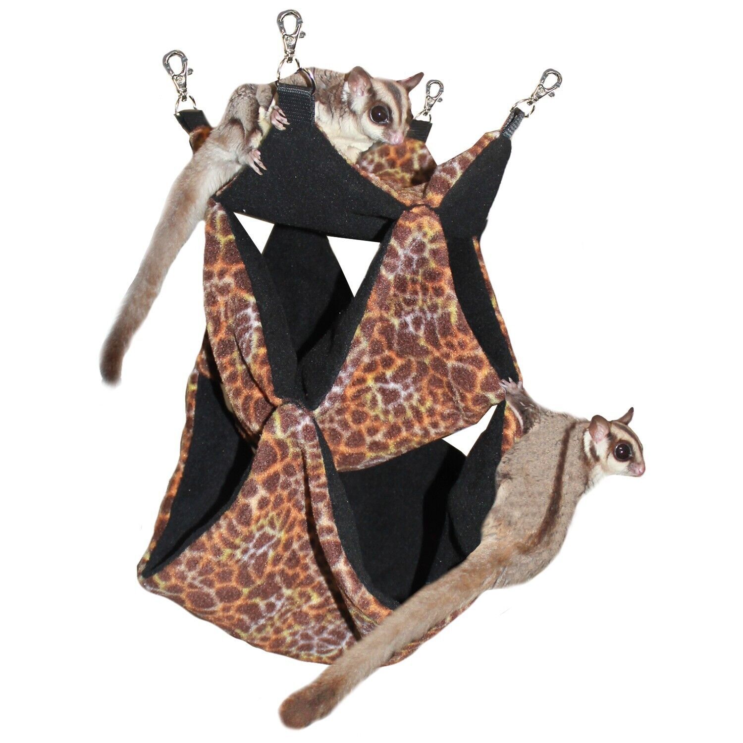 3- Tier Tower/ Giraffe - Hammocks and Bedding for Sugar Gliders and Small Pets