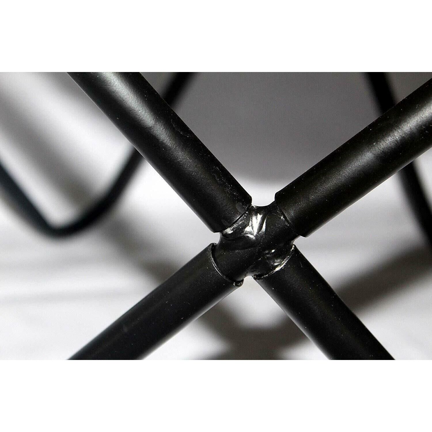 Black & White Cowhide Hair Leather Butterfly Chair Lounge Accent Relax Arm Chair