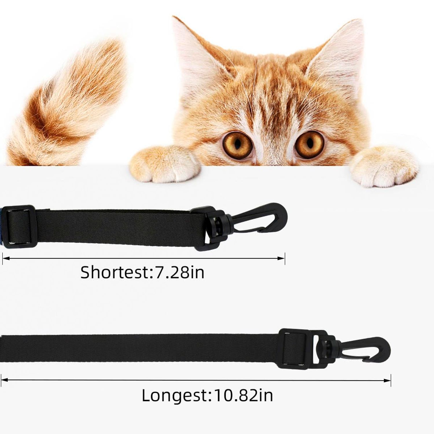 Pet Hammock for Cage Reversible Cat Hanging Hammock Soft Hanging Bed for Ferret Kitten Puppy Cats Small Dogs Rabbits Small Animals Double-Sided Pet Cage Hammock with Adjustable Straps & Plastics Hooks