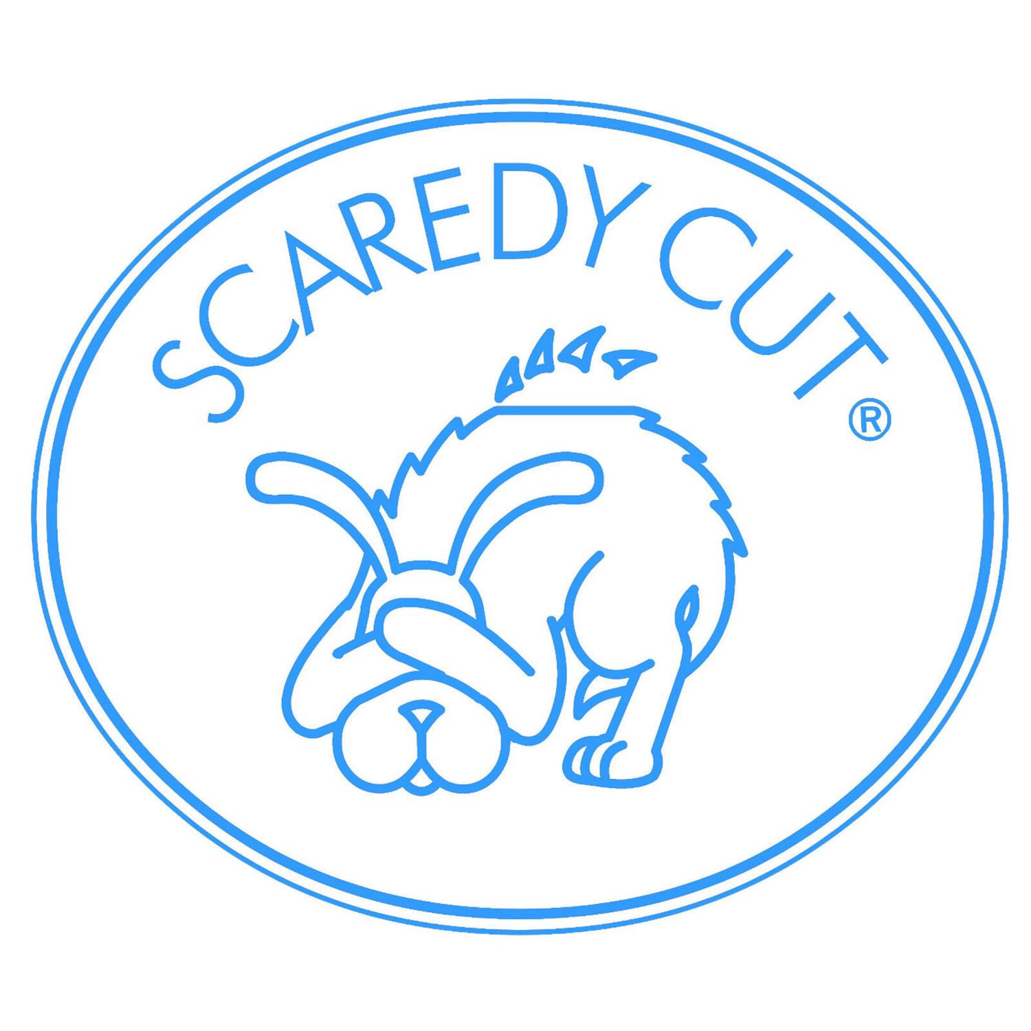 SCAREDY CUT Silent Pet Grooming Kit for Guinea Pigs, BLUE
