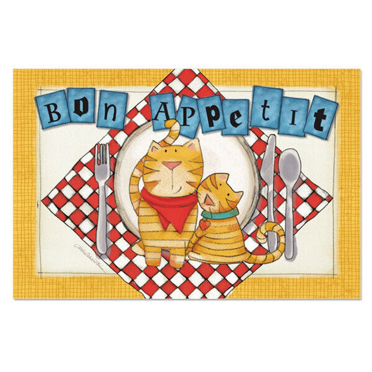 Kitty Cat Pet Placemat Mat - 42108