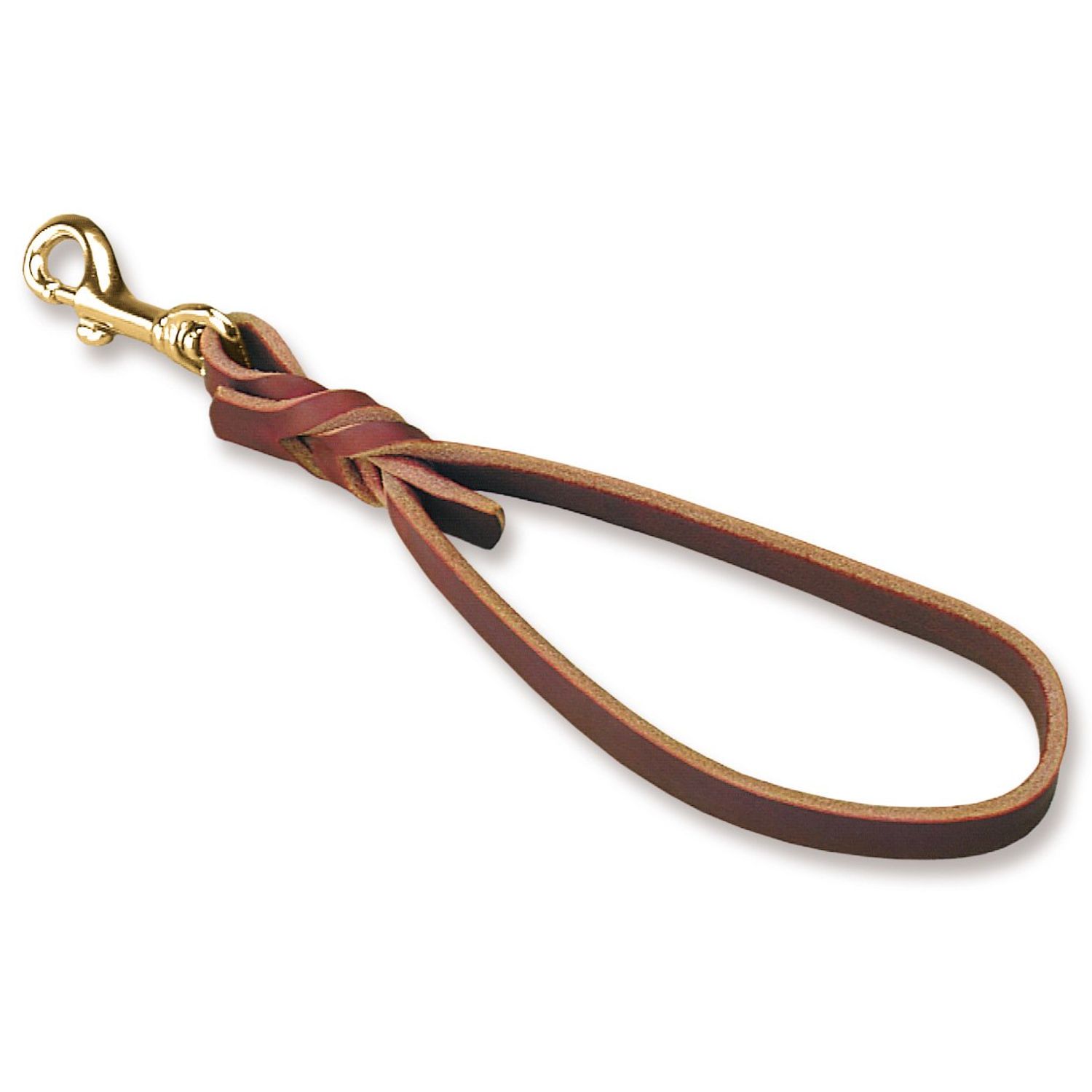 Leather Traffic Dog Lead - 1' X 1/2"