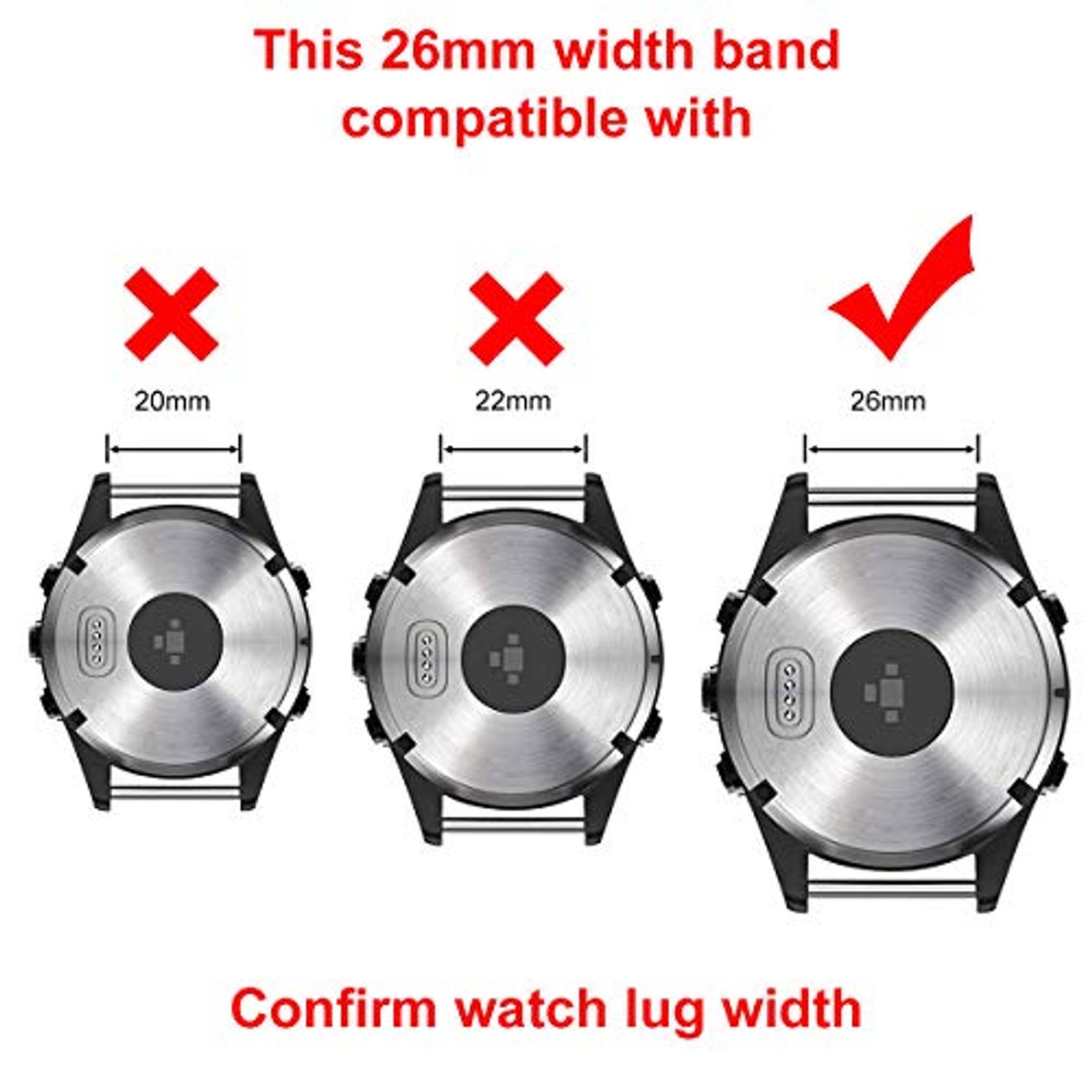 LDFAS Fenix 7X/6X/5X Plus Band, Natural Wood Red Sandalwood Stainless Steel Metal Watch Band, 26mm Quick Release Easy Fit Strap Compatible for Garmin Fenix 7X/6X Pro/5X/5X Plus/3HR/Descent Mk2