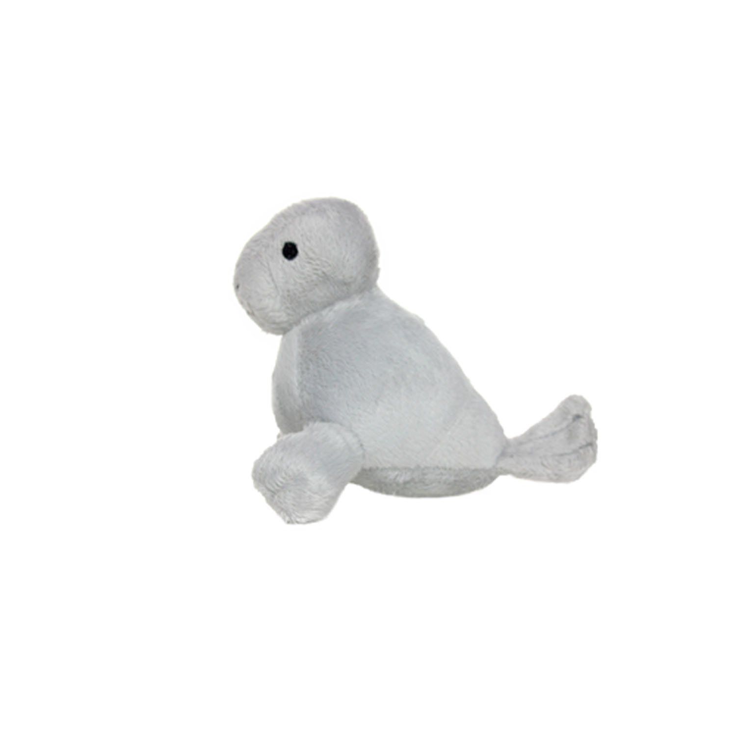 MIGHTY- Arctic Junior Seal - Squeaker-Multiple Layers. Made Durable, Strong & Tough. Interactive Play Dog Toy (Tug, Toss & Fetch). Machine Washable & Floats