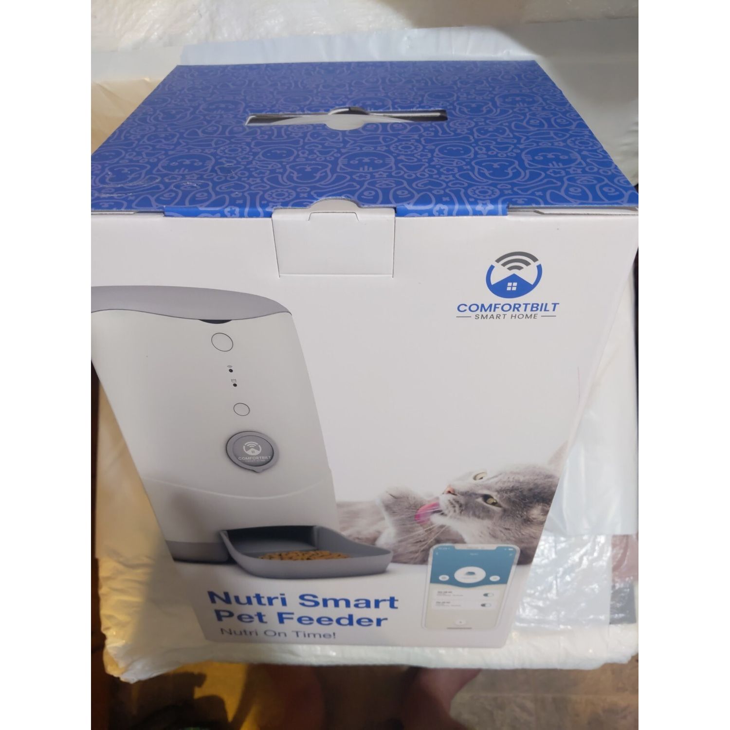 Nutri Smart Pet Feeder New Comfortbilt Smart Home Dogs Cats Nutri On Time!