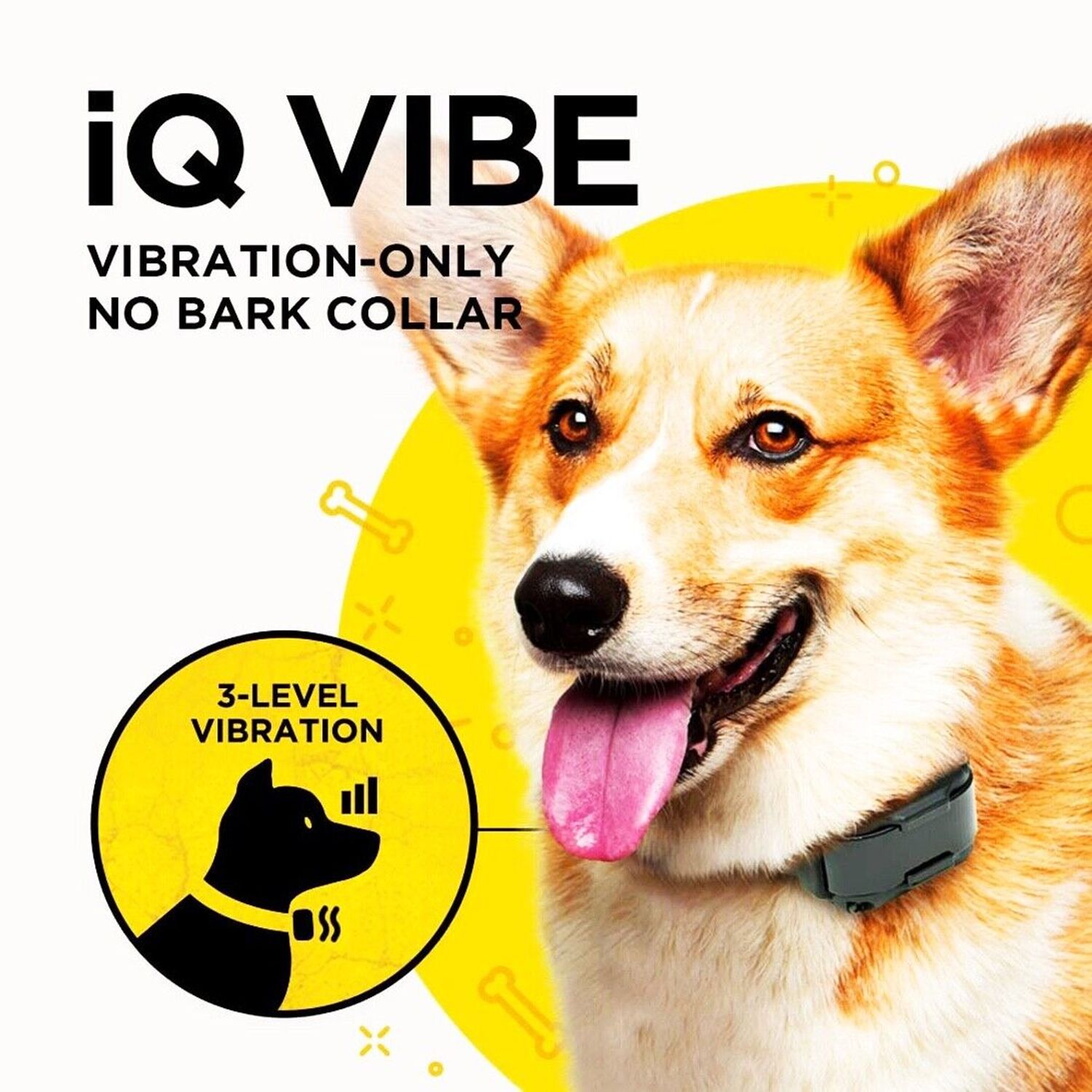 Dogtra iQ Vibe Vibration Only No Bark Dog Collar Rechargeable Waterproof