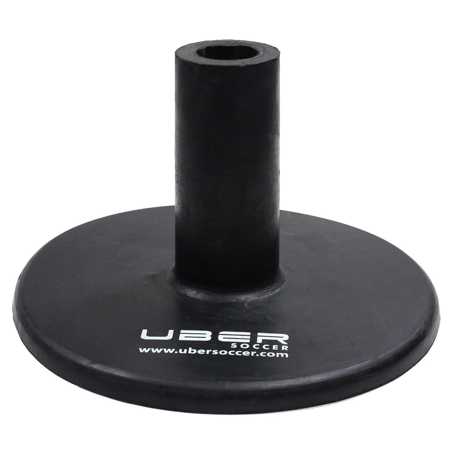 Uber Soccer Weighted Bases for Agility Poles Training Set - Rubber - Set of 12
