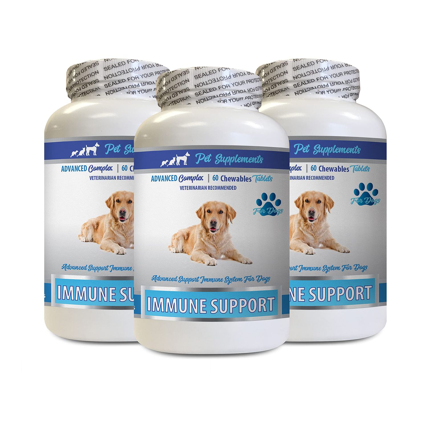 Dog Health - Dog Health Supplements - Dogs Immune Support - Licorice Root Extract - Licorice Root Capsule - 3 Bottles (180 Chews)