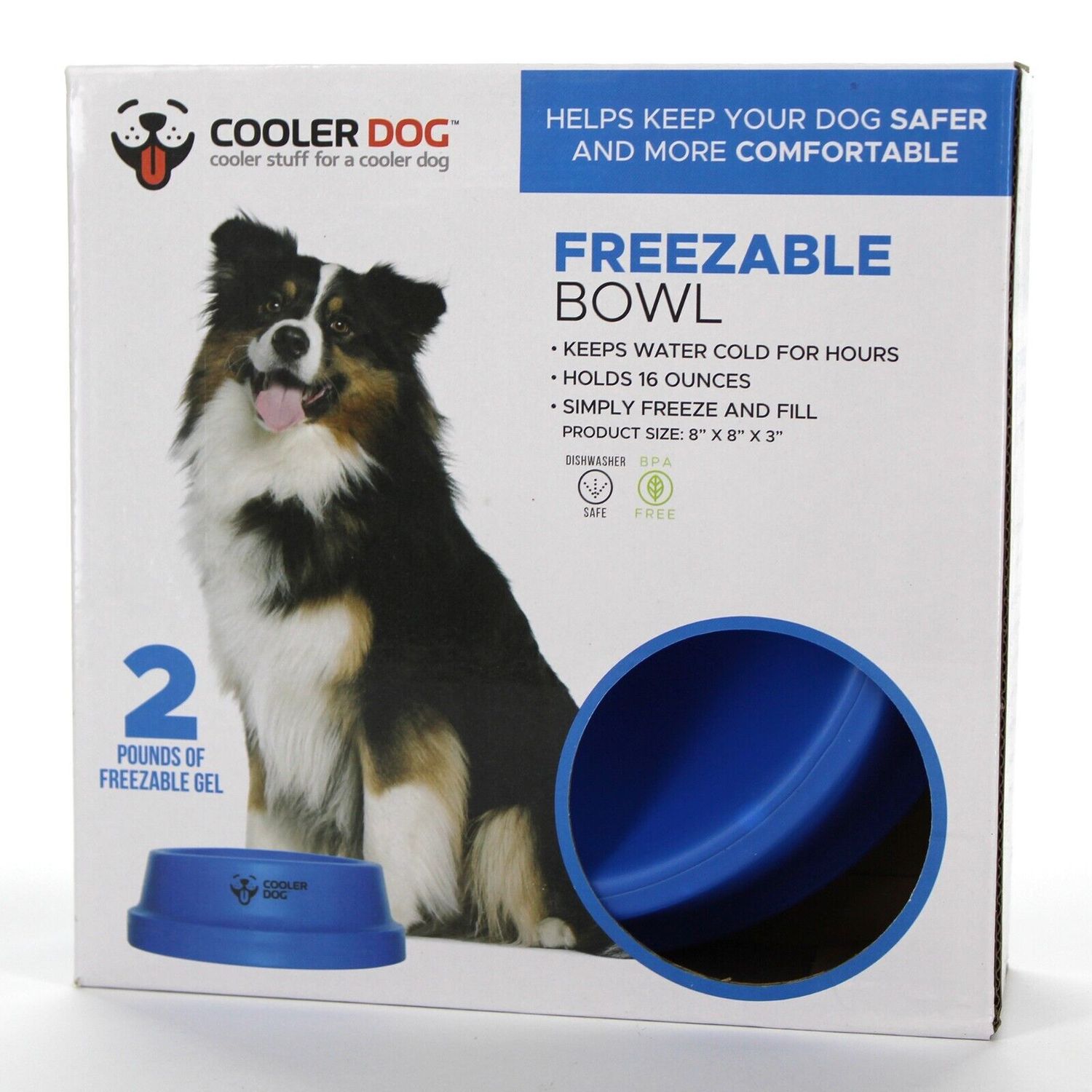 CoolerDog Freezable Dog Bowl