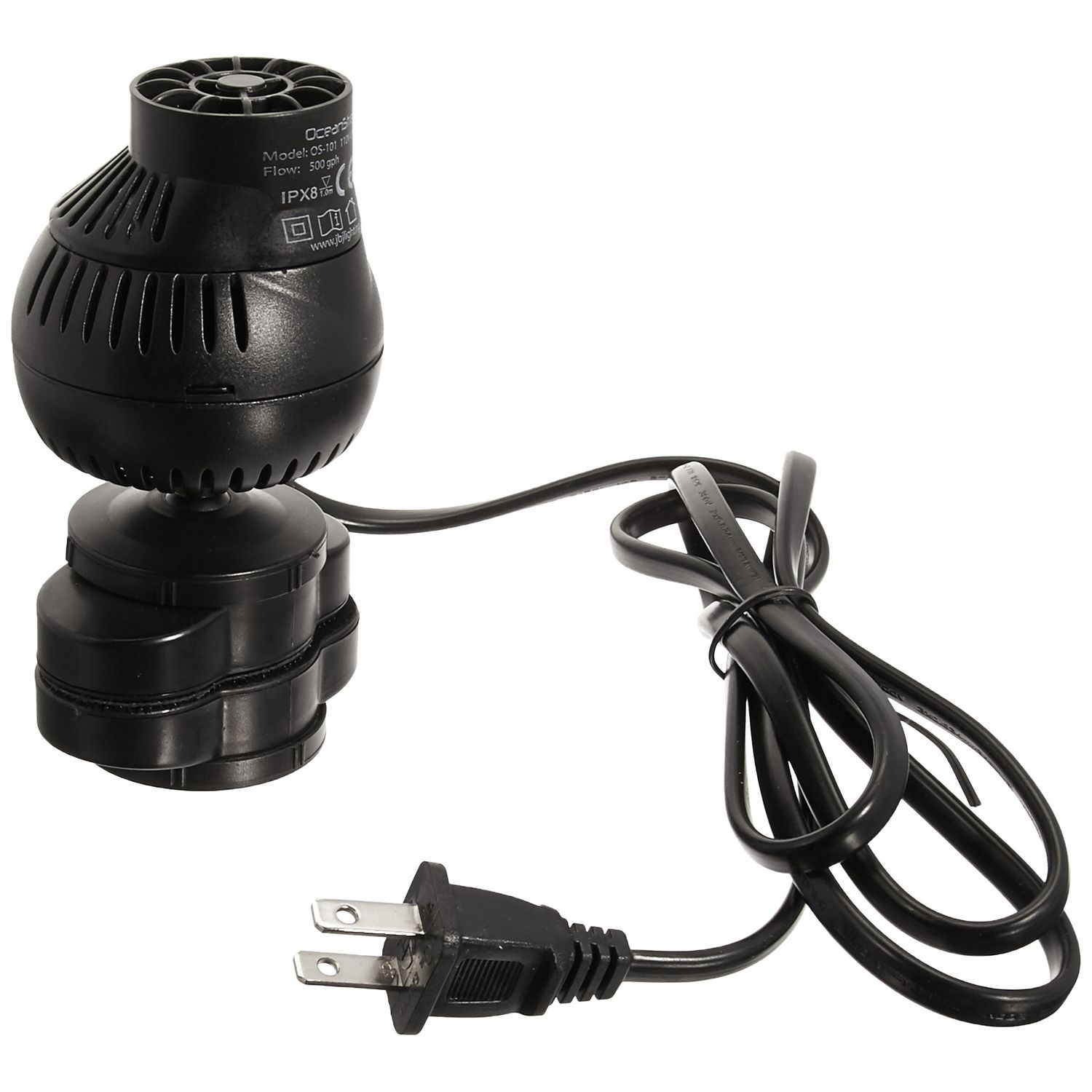 JBJ Ocean Stream Circulation Water Pump for Aquarium, 500GPH