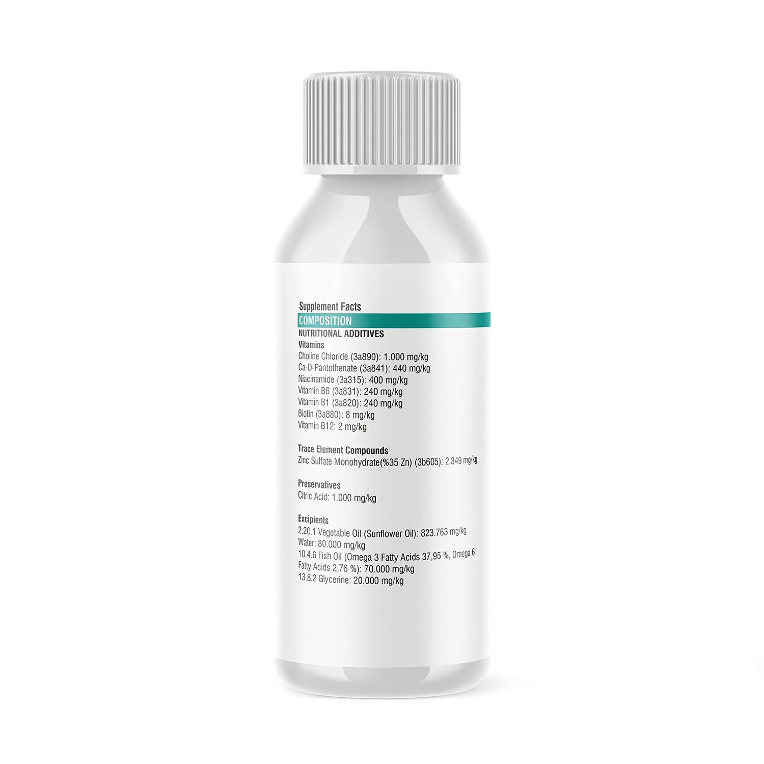 OptiBiomega Fish Oil for Dogs & Cats, Vitamins & Supplements Skin and Coat, Zinc, Omega 3 & Omega 6 Fatty Acids Support Immune Supplement, 3.38 fl oz
