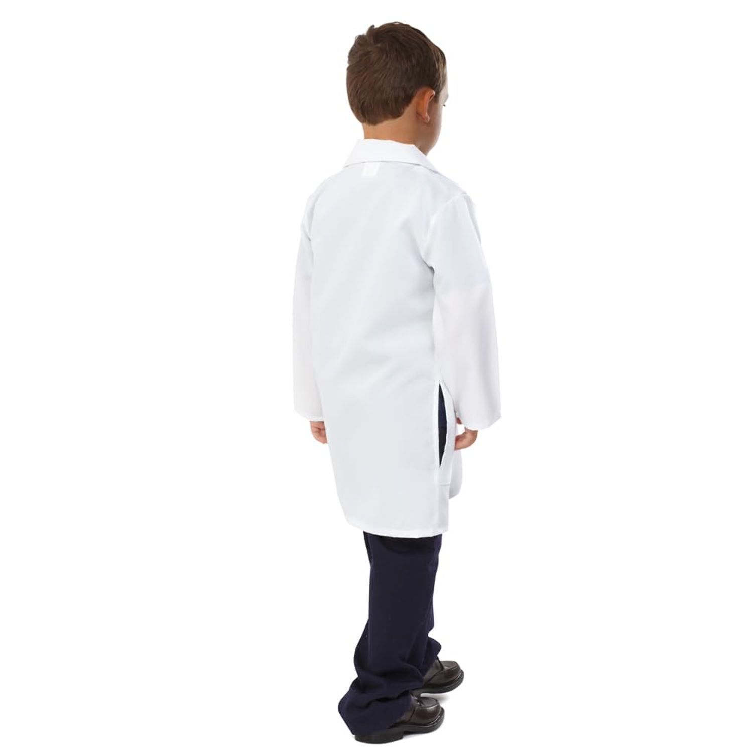 Dress Up America Lab Coat for Kids - Doctor's White Lab Coat Costume for Girls and Boys - 3/4 Length Lightweight Lab Coat (Toddler 2)