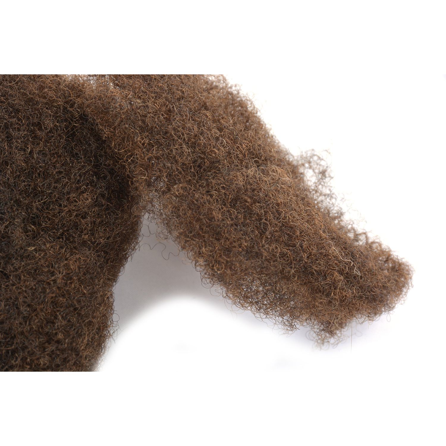 Capilli Tight Afro Kinky Human Hair 8", 2 Piece Bundle 2oz (1oz Each) (5-Medium Light Brown)