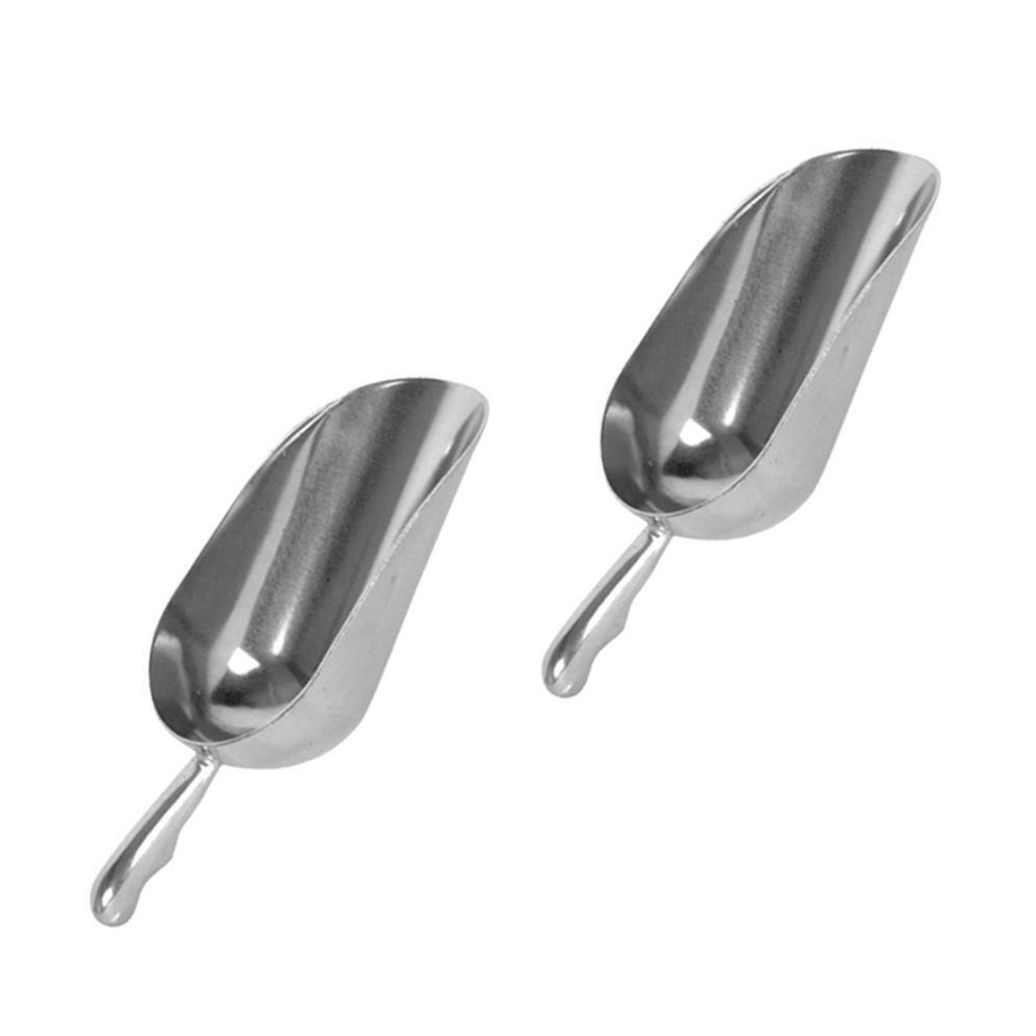 Aluminum Measuring Scoops Bakeware, Candy Scoop, Pet Food Utensil (2 PC, 38 Oz)
